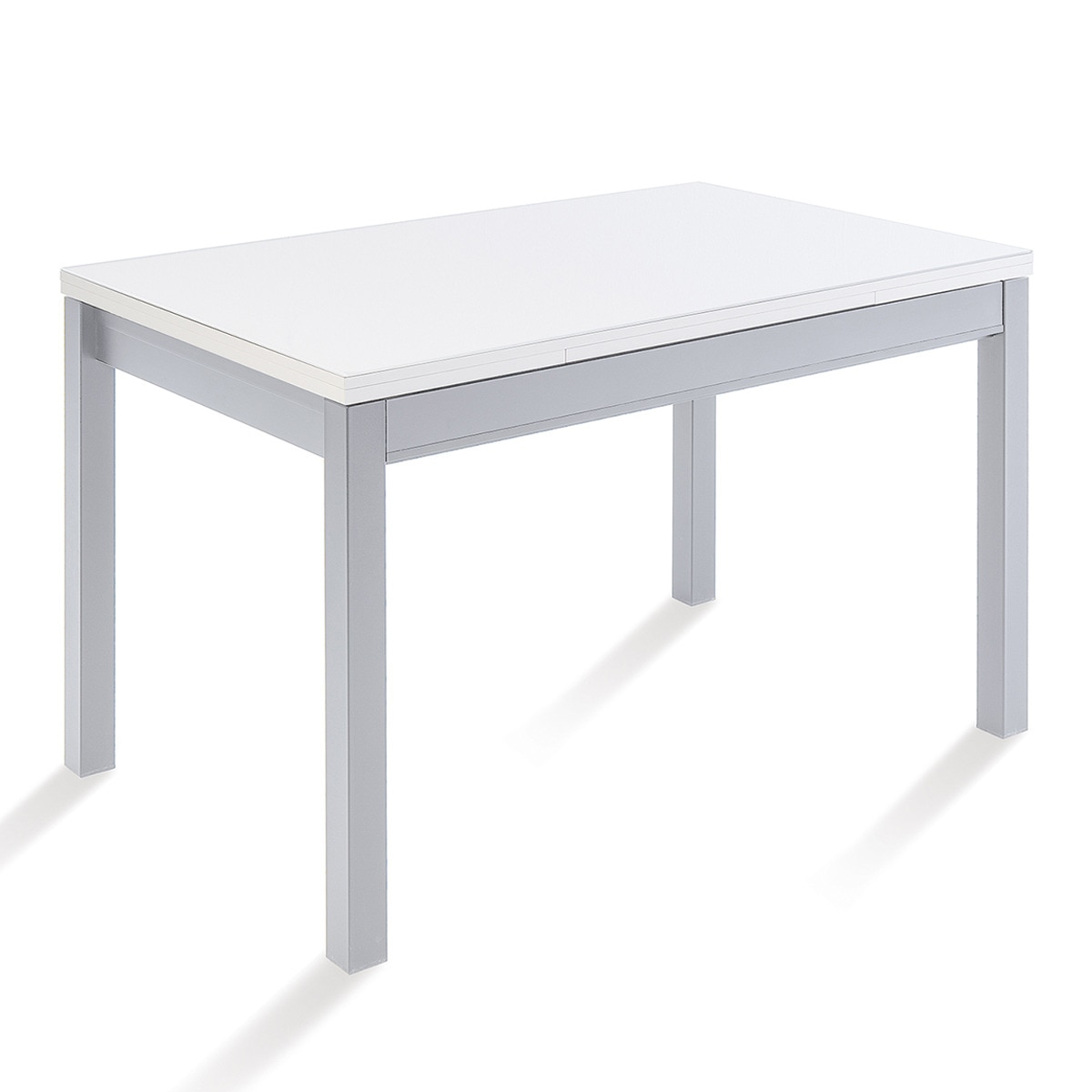 El Corte Inglés - Mesa extensible con superficie de cristal Menta.