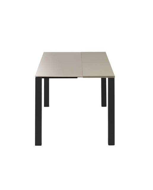 Mesa Extensível de Vidro Ginger Pombo/Preto-3