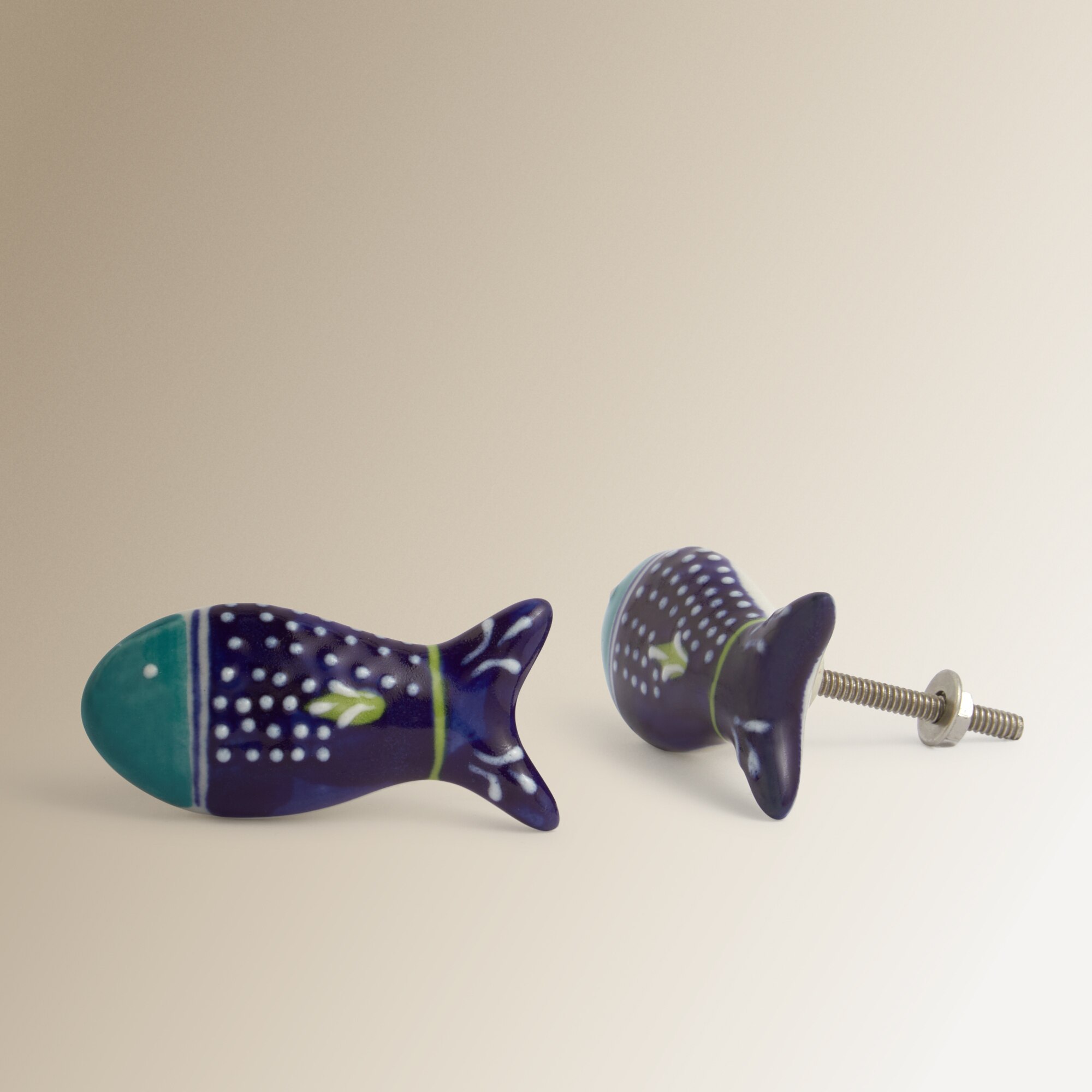 Conjunto de 2 tiradores peixe Fun El Corte Inglés Azul-3