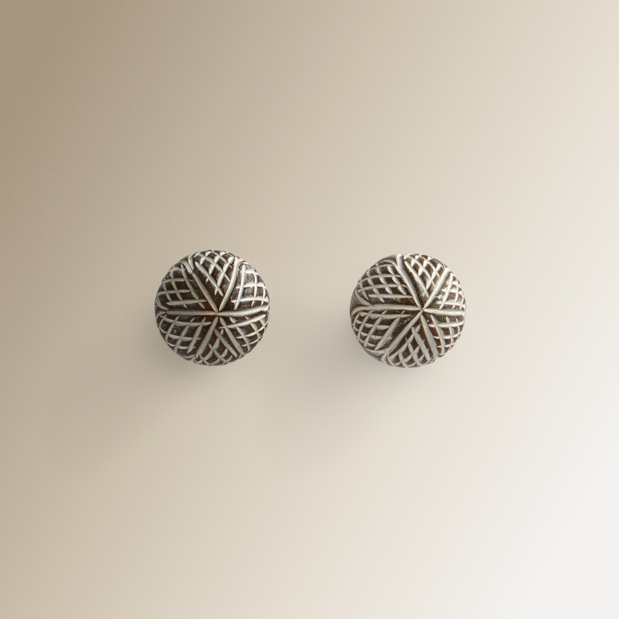 Imagem 0 de Conjunto de 2 puxadores de madeira ornamentada Selva