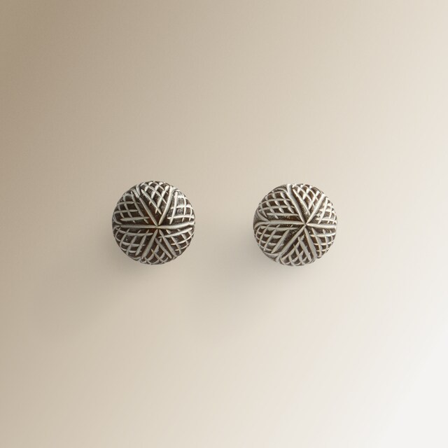 Imagem 0 de Conjunto de 2 puxadores de madeira ornamentada Selva