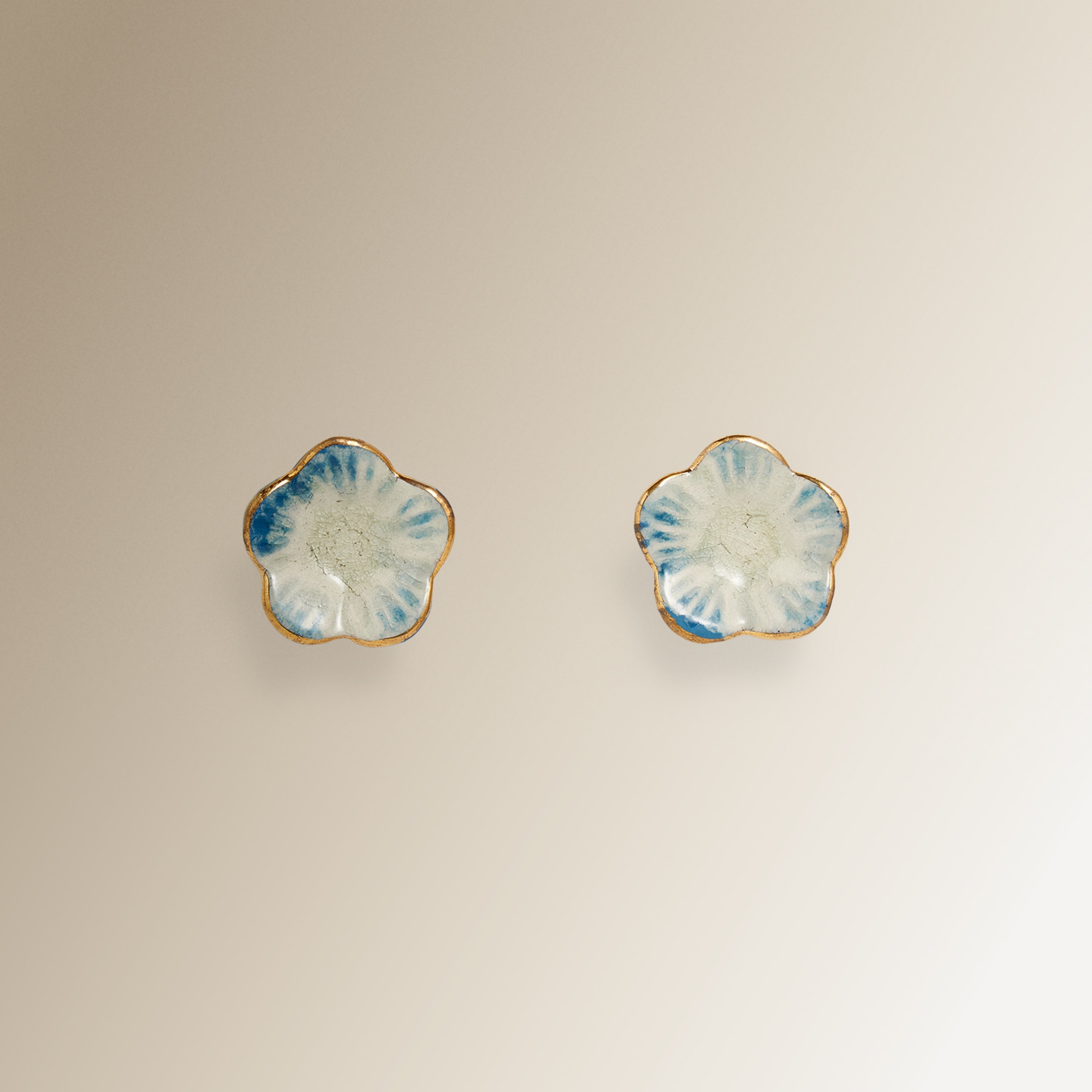 Maçaneta Flor Azul Fun Azul-1