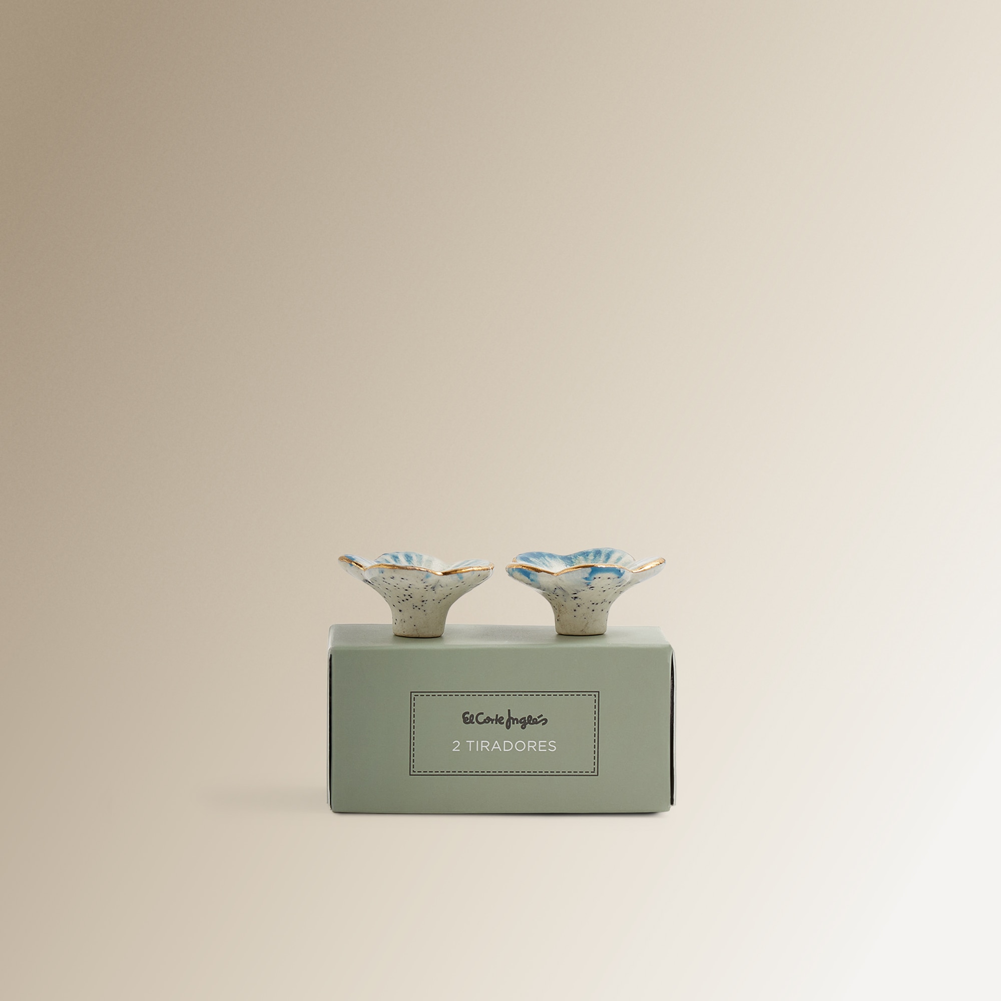 Maçaneta Flor Azul Fun Azul-4