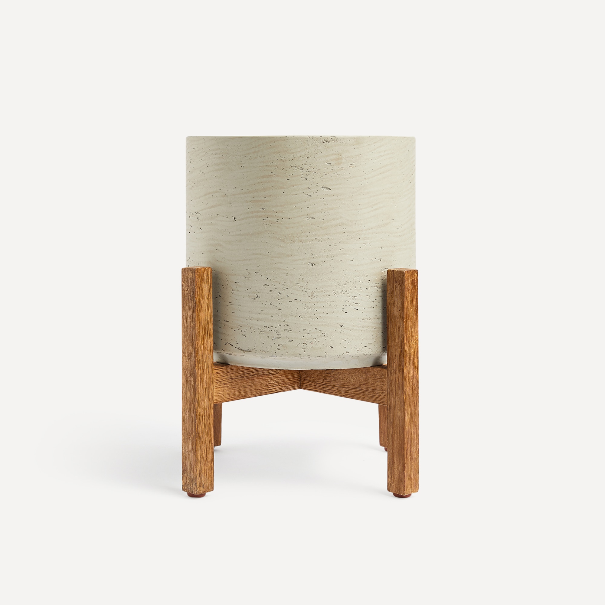 Imagem 0 de Vaso com Suporte de Madeira Combarro Room