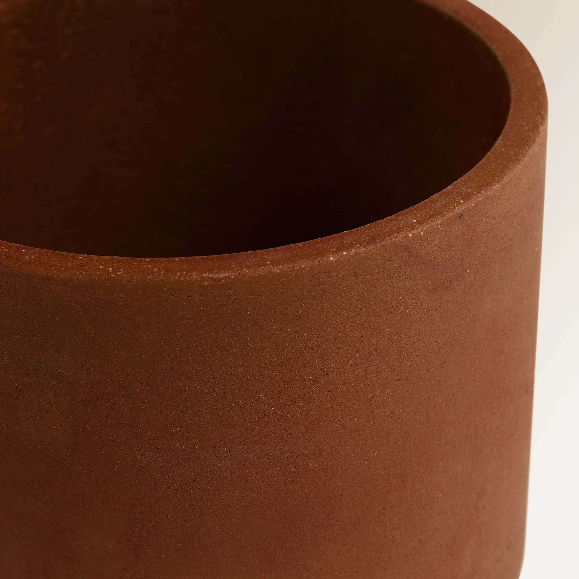 Vaso de Cimento com Prato Zadar Cobre-3