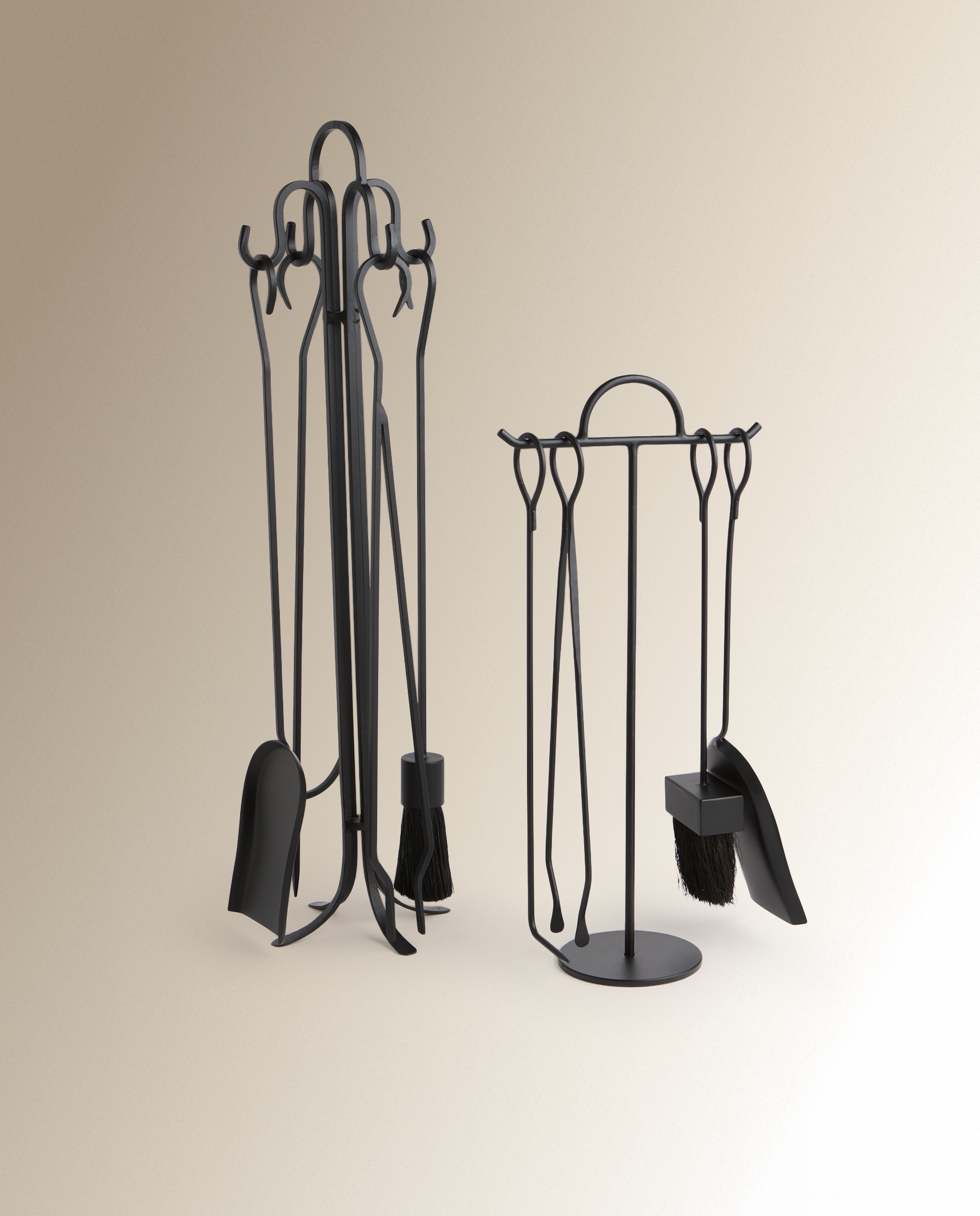 Set para chimenea grande Vent - Negro Negro-6