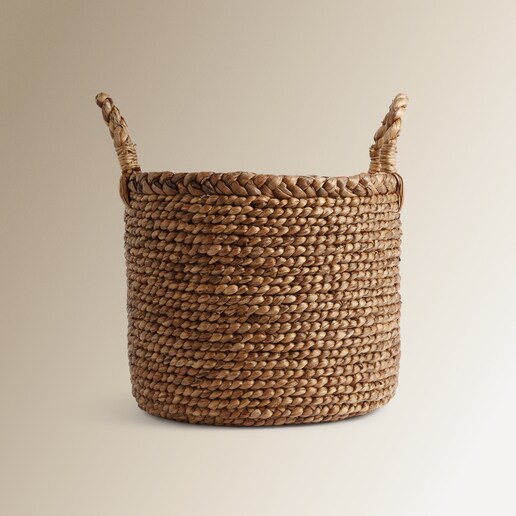 Cesta decorativa trenzada Batam El Corte Inglés