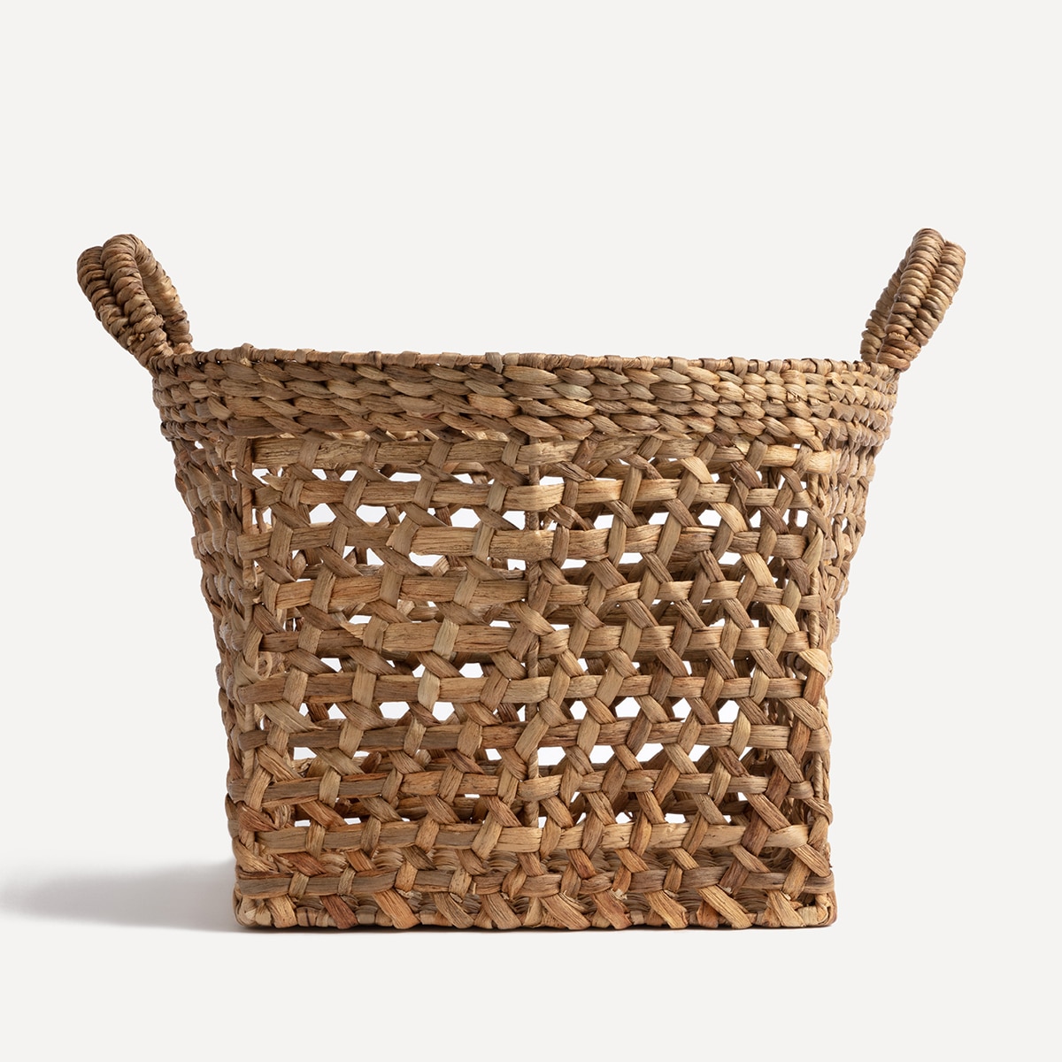 Cesta com base quadrada Jacinto Natural-1