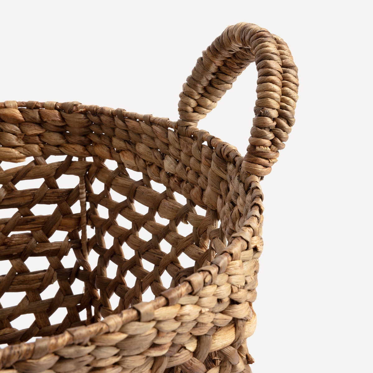 Cesta com base quadrada Jacinto Natural-2