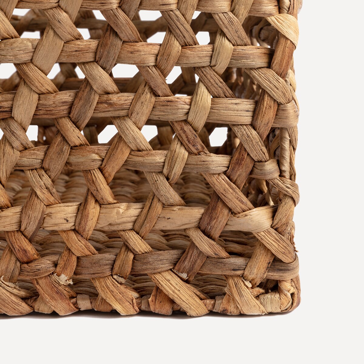 Cesta com base quadrada Jacinto Natural-3