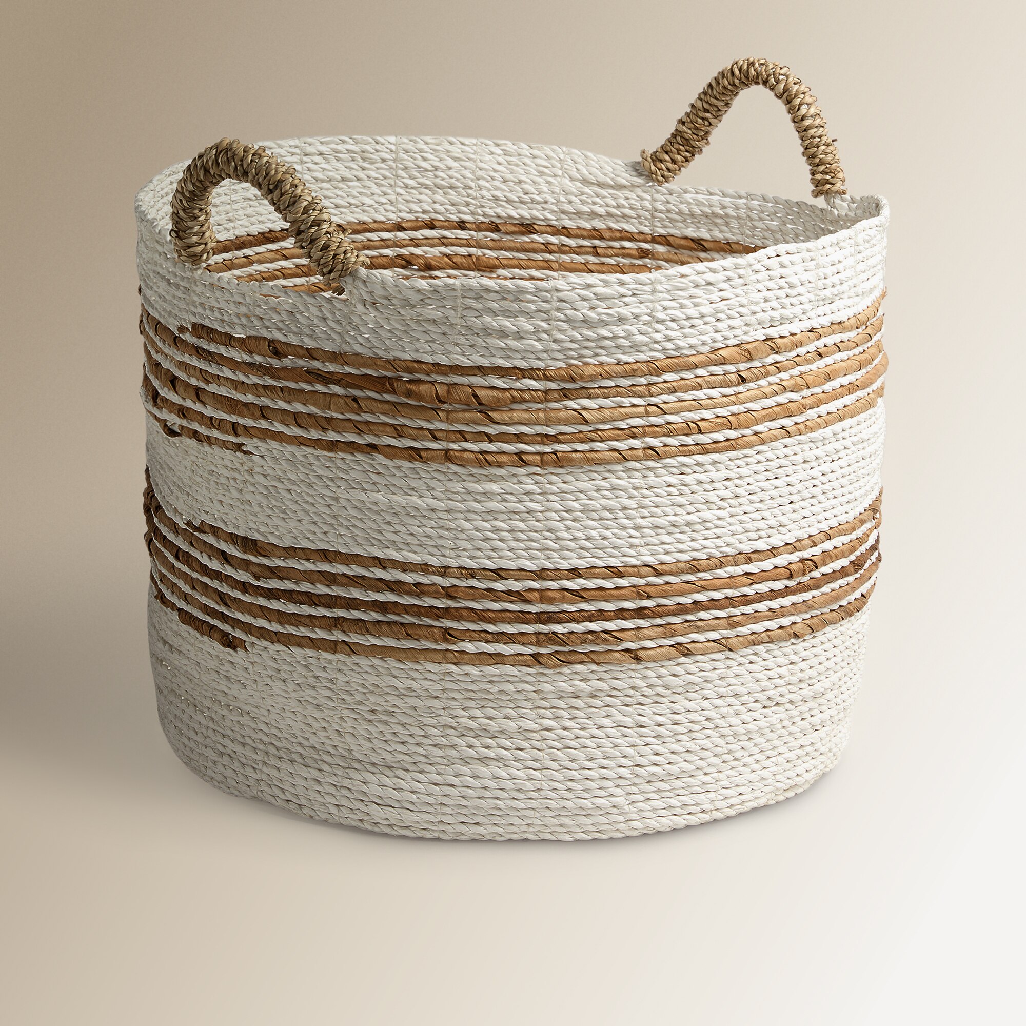 Cesta com Alças Jelsa Branco-1