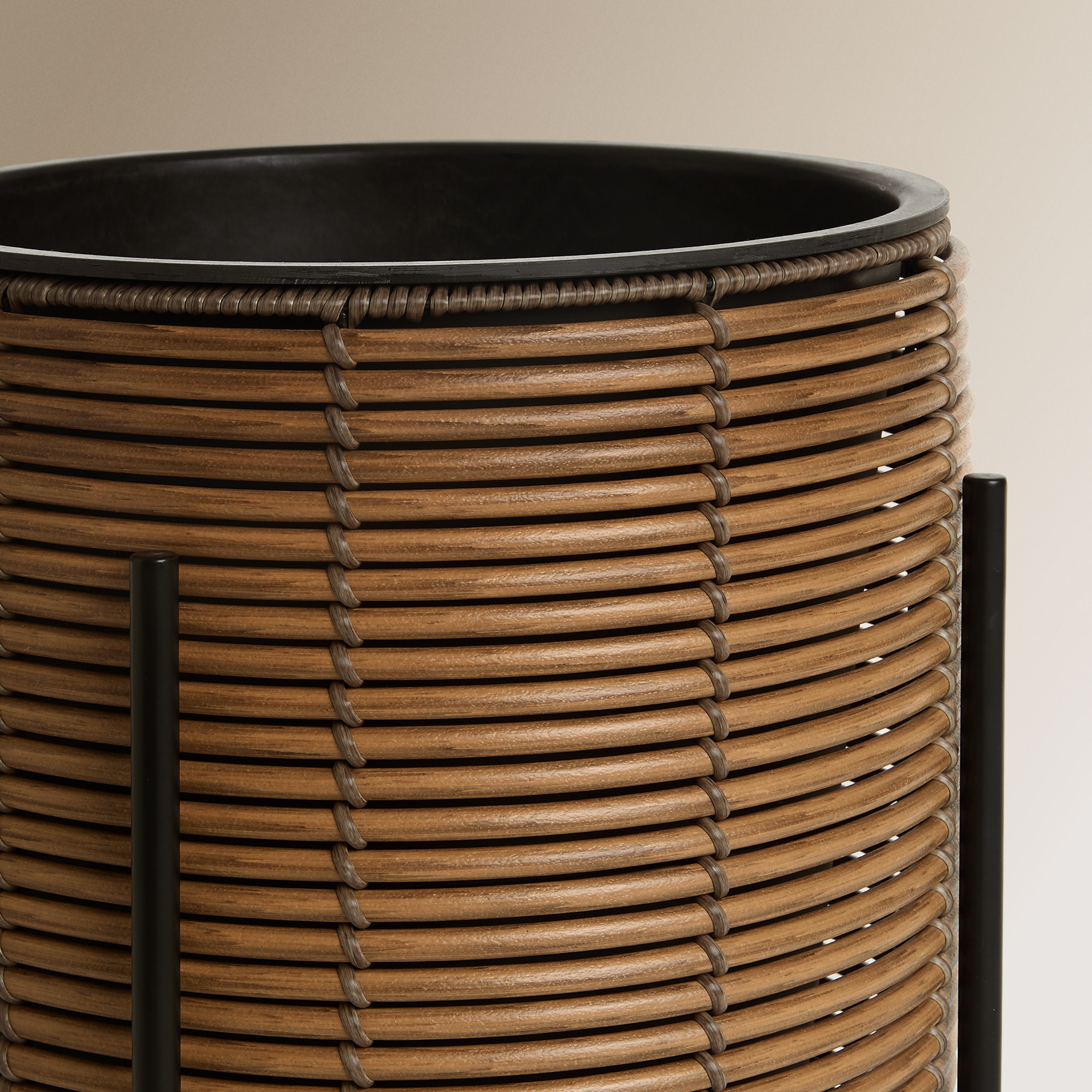 Vaso com Pés de Poliestireno Natural-3