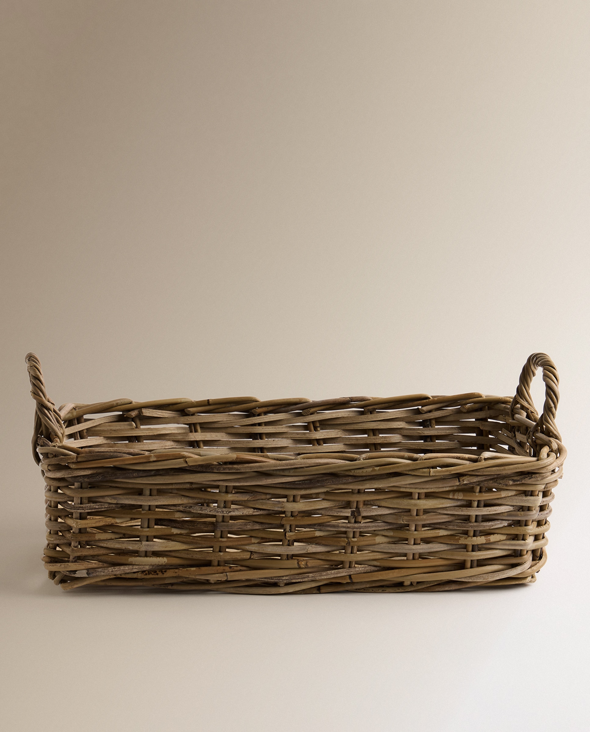 Cesta de Rattan Jambara Natural-1