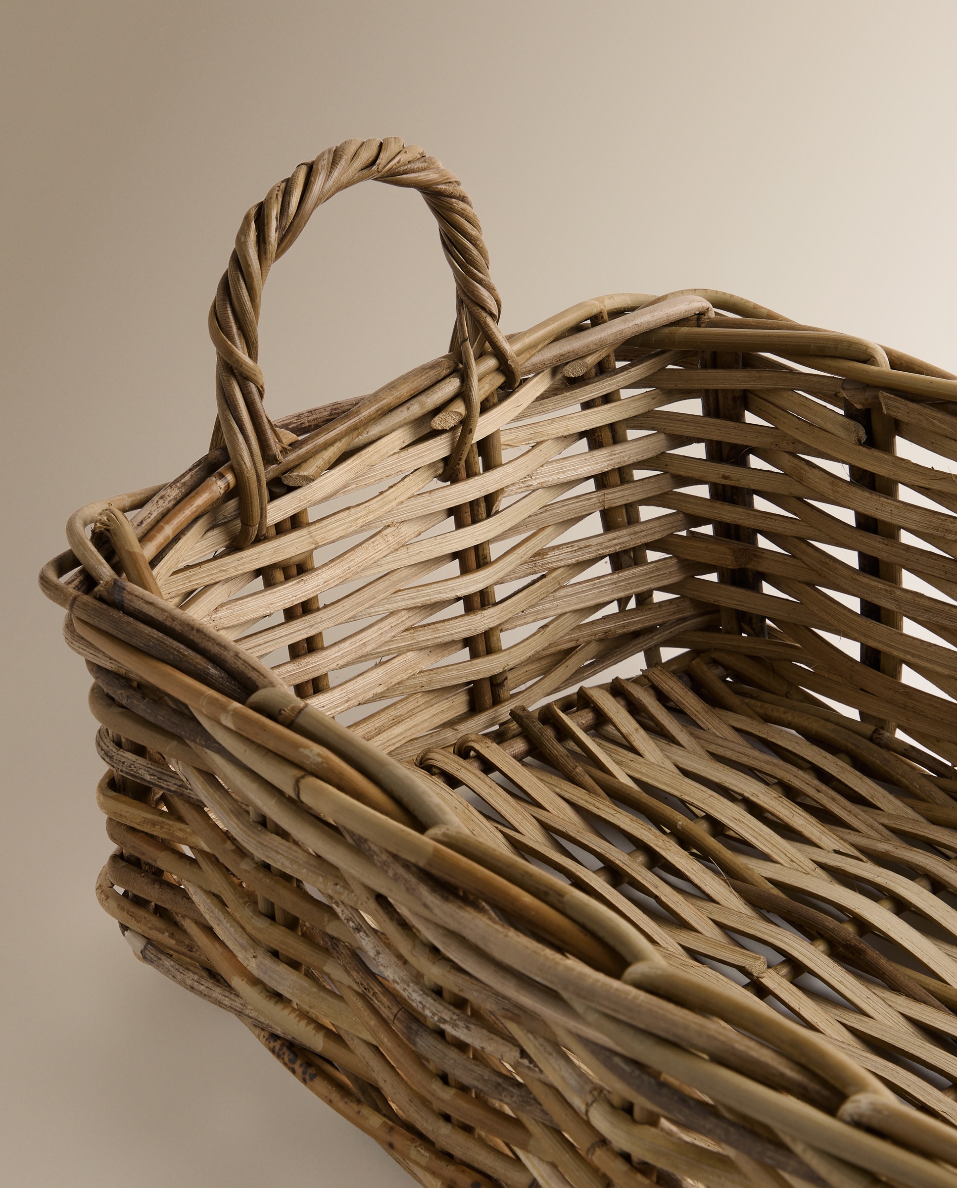 Cesta de Rattan Jambara Natural-2