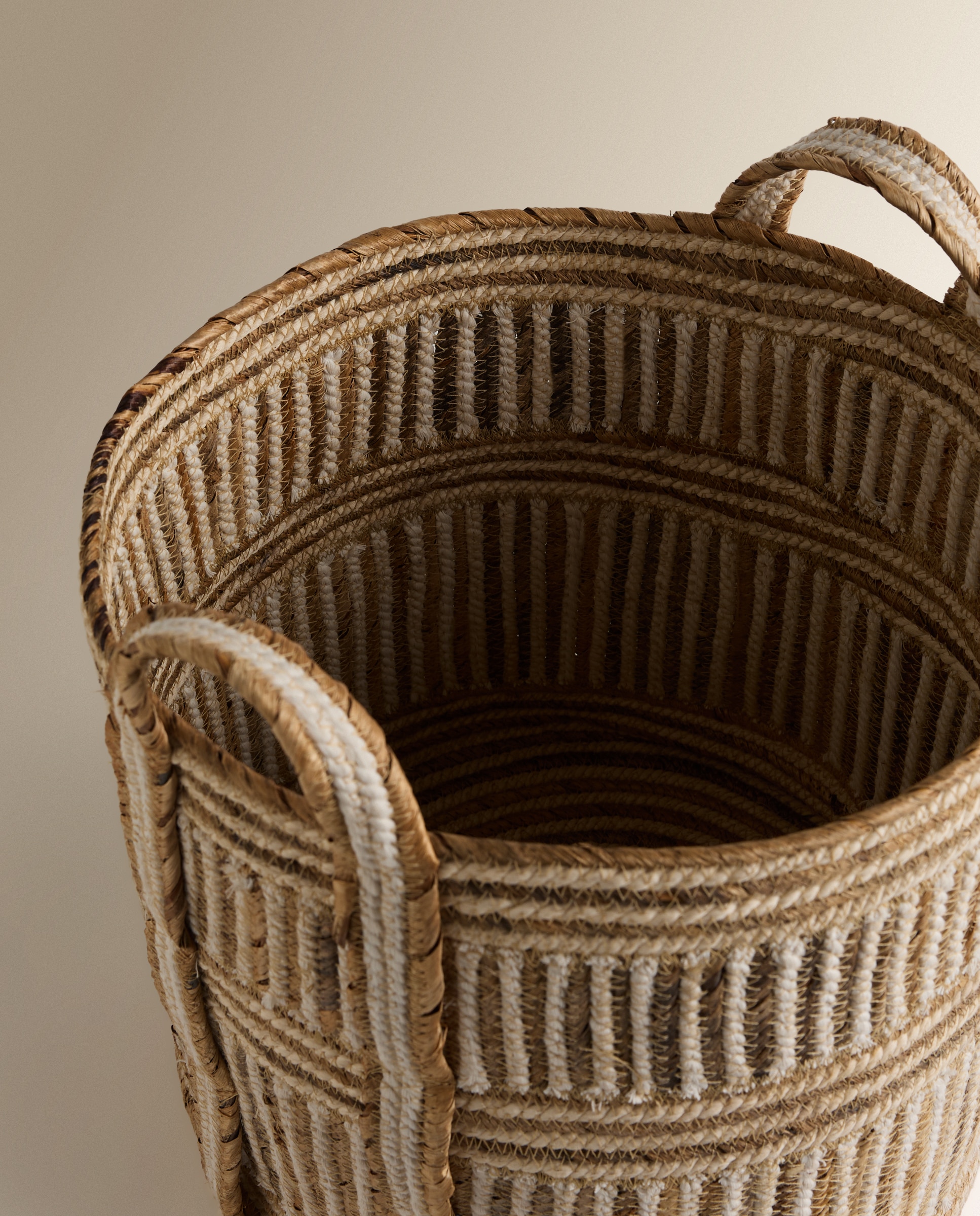 Cesta decorativa Medan - Natural Natural-3