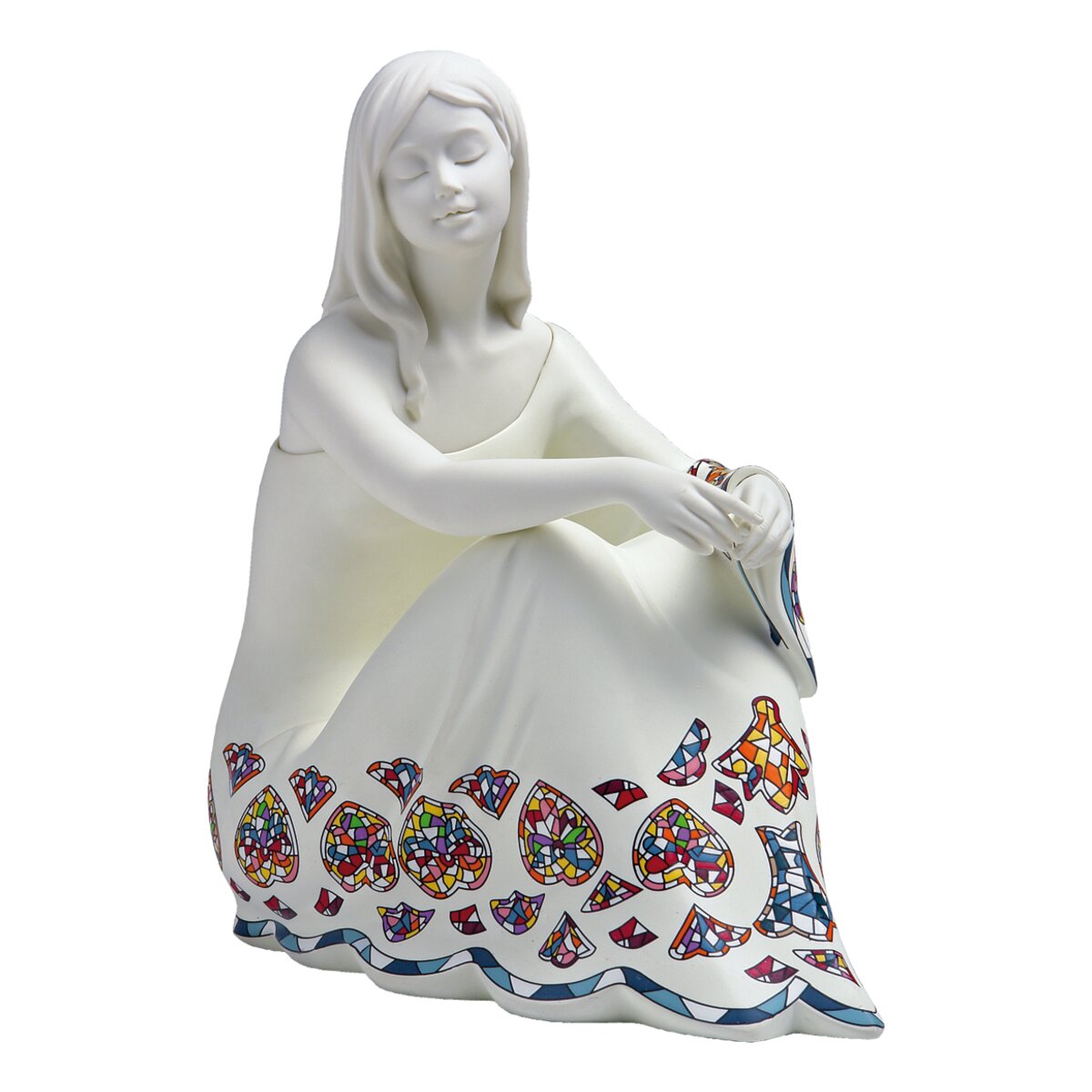 Figura ''Descanso'' de Nadal Branco-1