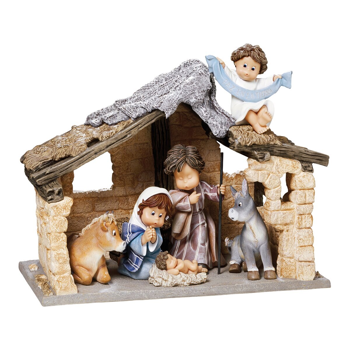 Imagem 0 de Figura de Natal 'Paz na terra ''' de Natal