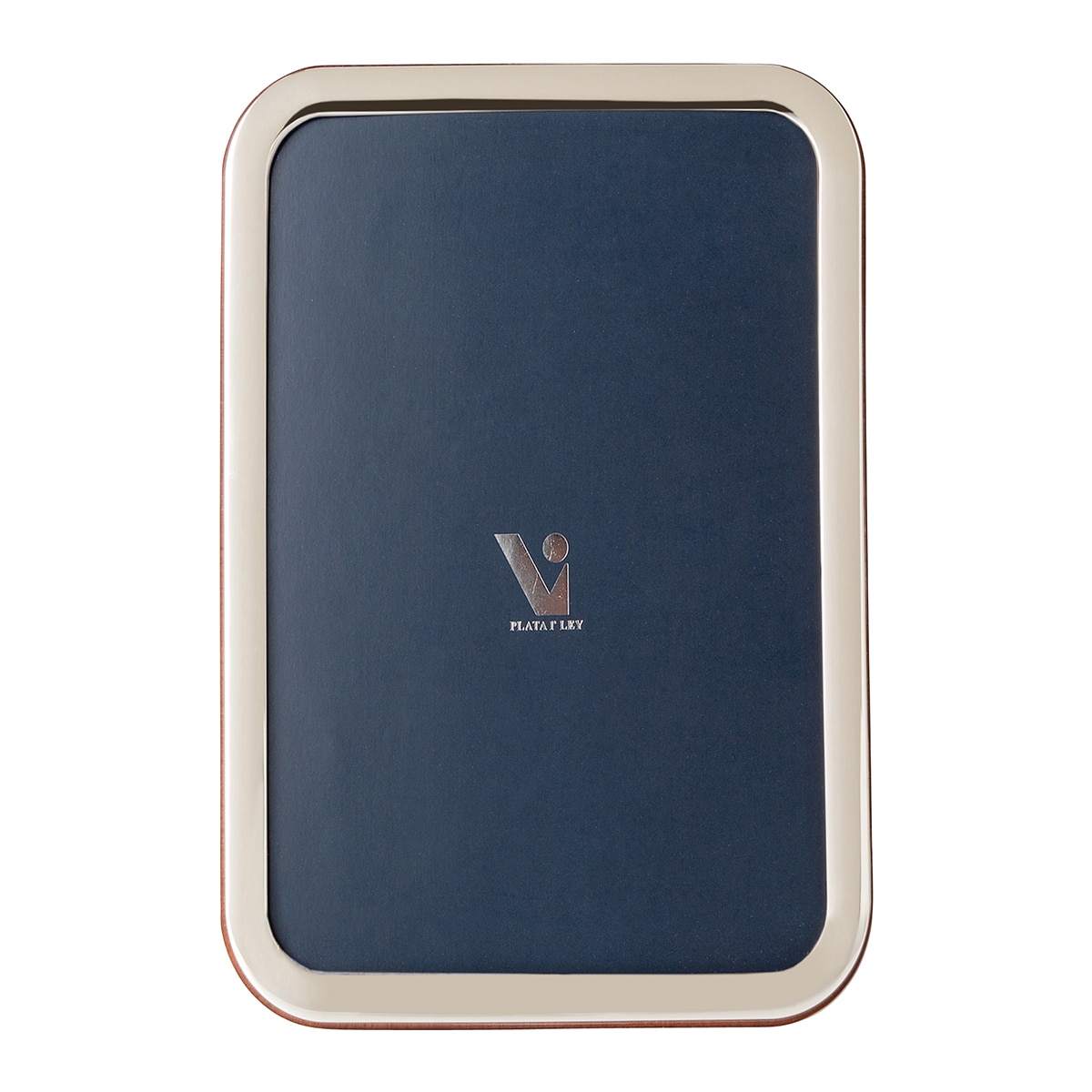 Imagem 0 de Moldura de fotos de prata Curvas Vinard