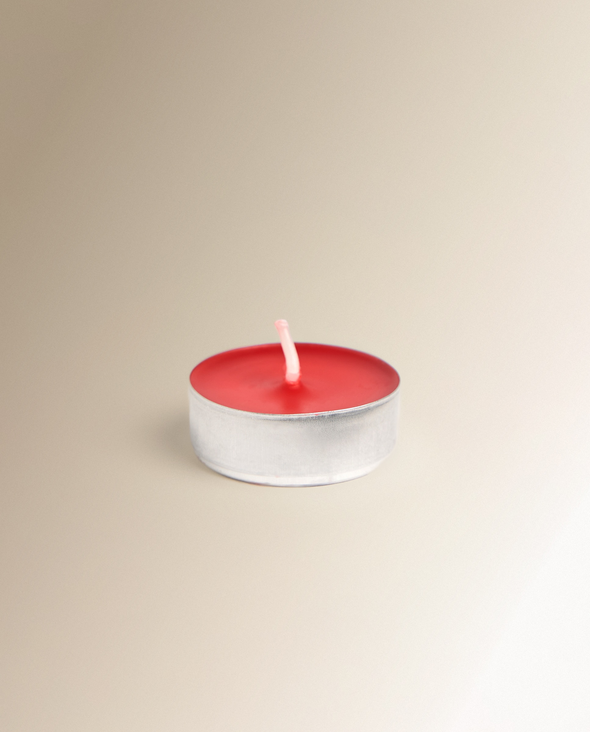 Conjunto de 50 Velas Tealight Vermelho-2