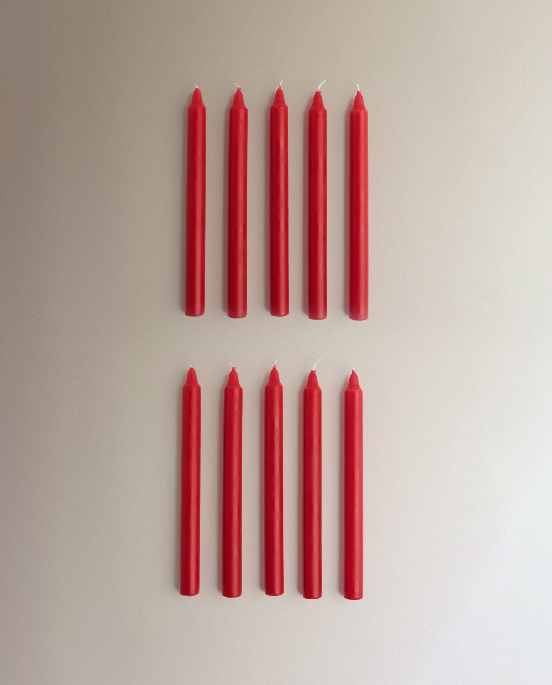 Imagem 0 de Conjunto de 10 Velas de Candelabro