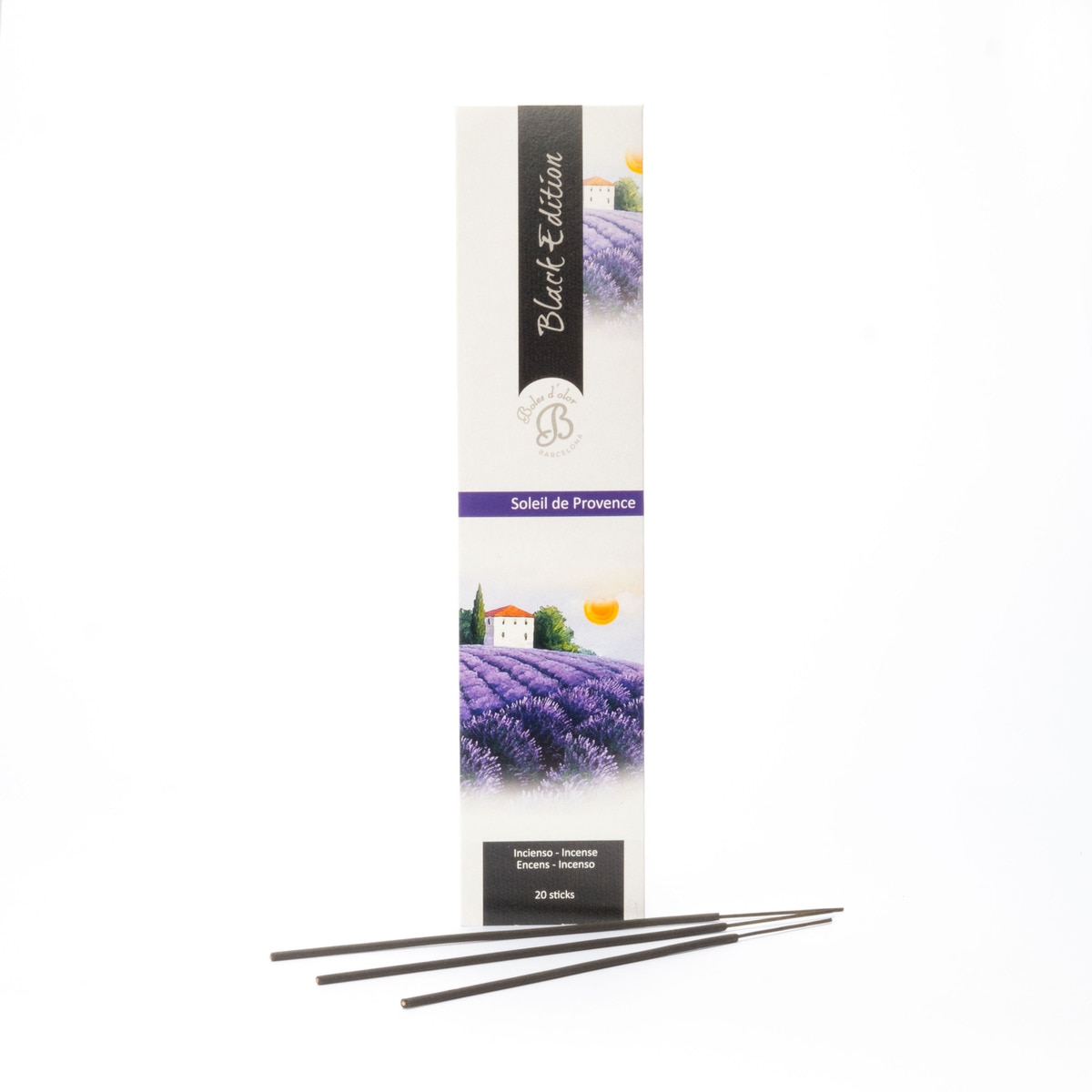 Incensos Black Edition Soleil de Provence - 16 Sticks 1