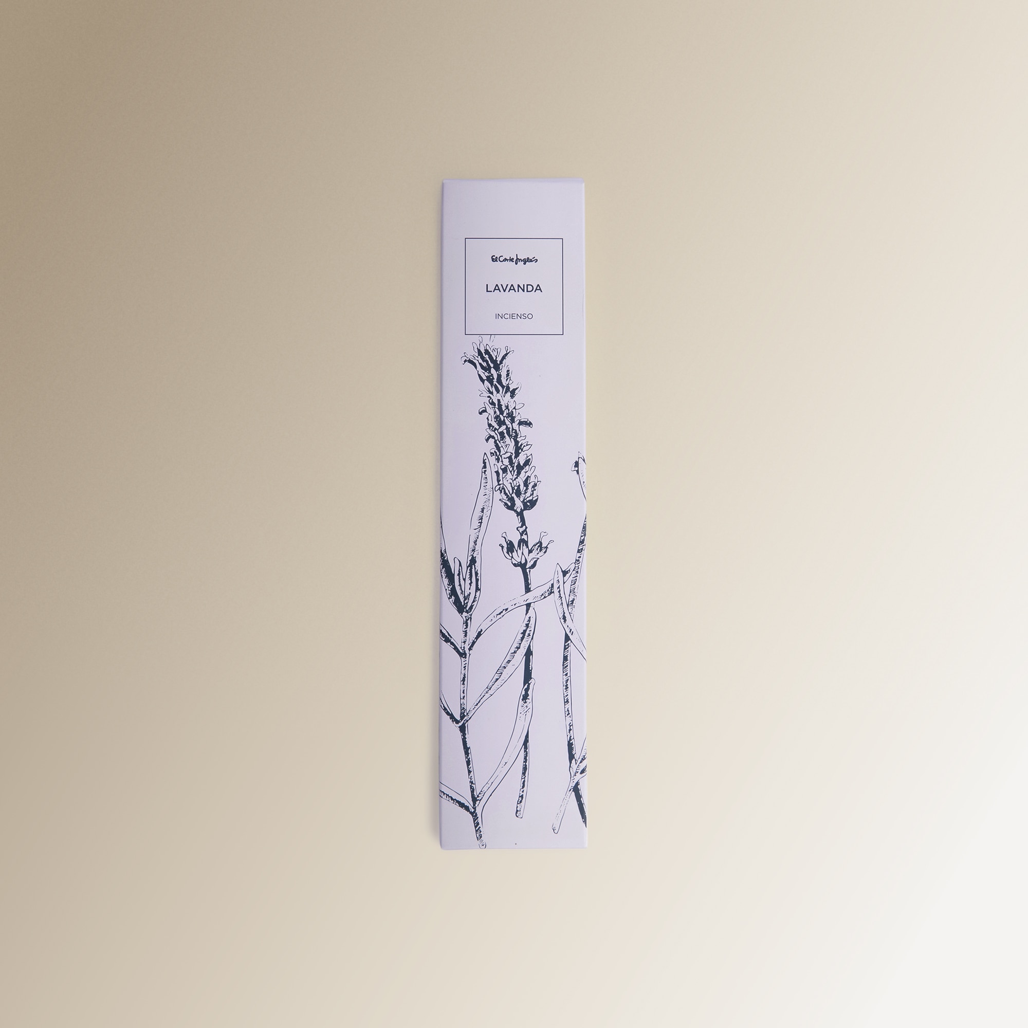 Conjunto de 20 Pauzinhos de Incenso Lavanda Bege-2