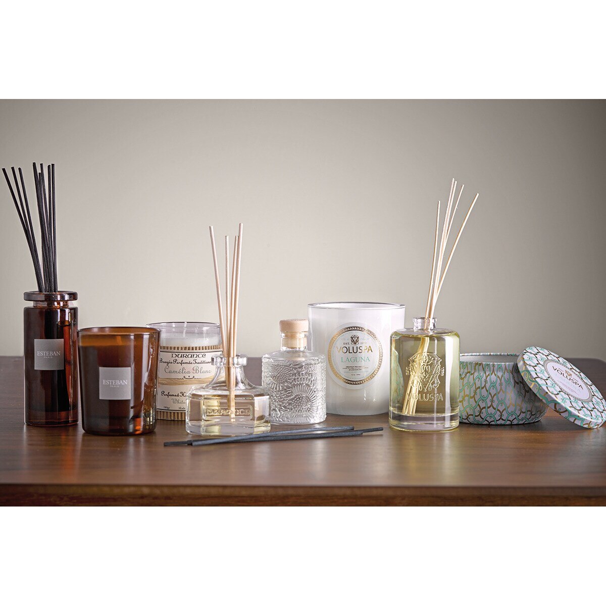 Vela em Copo Perfumada Floral Neroli Castanho-escuro-2