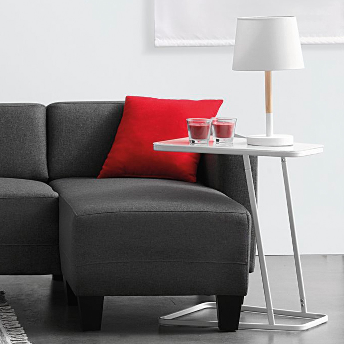 Vela en vaso aroma Frutos Rojos Nuestro Mejor Precio - El Corte Inglés Rojo-2