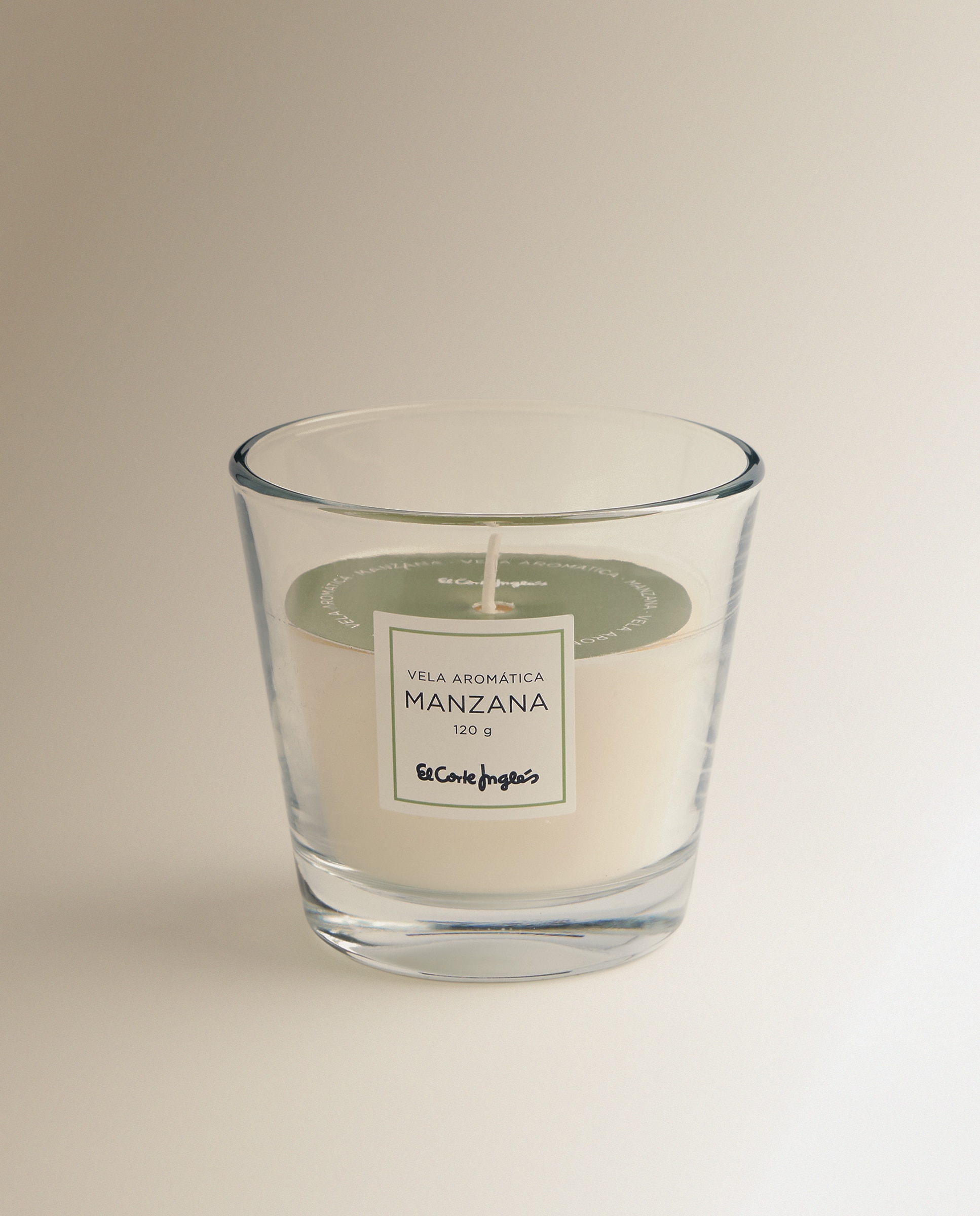 Vela em Copo Aroma a Maçã Branco-3