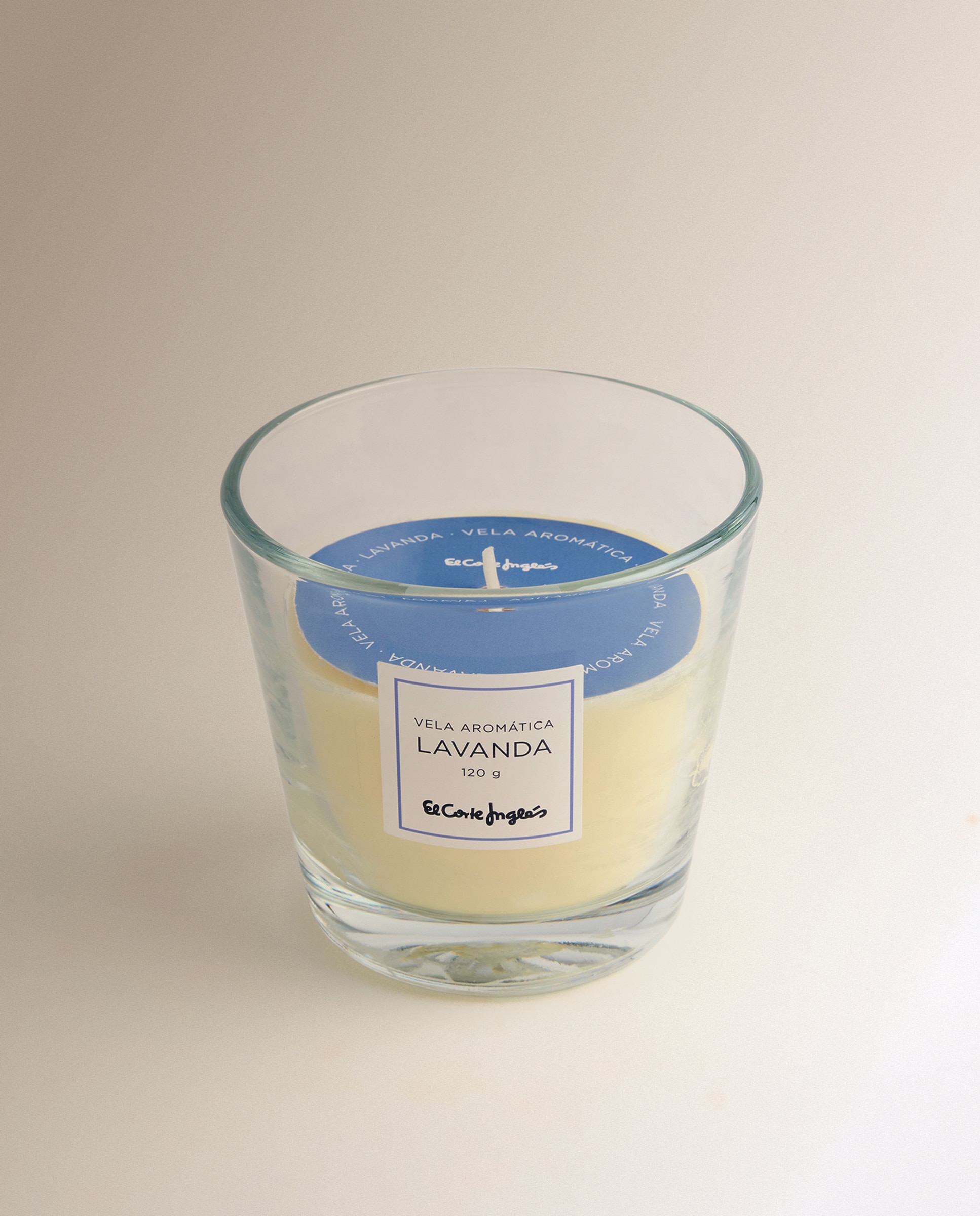 Vela em Copo Aroma a Lavanda Branco-3