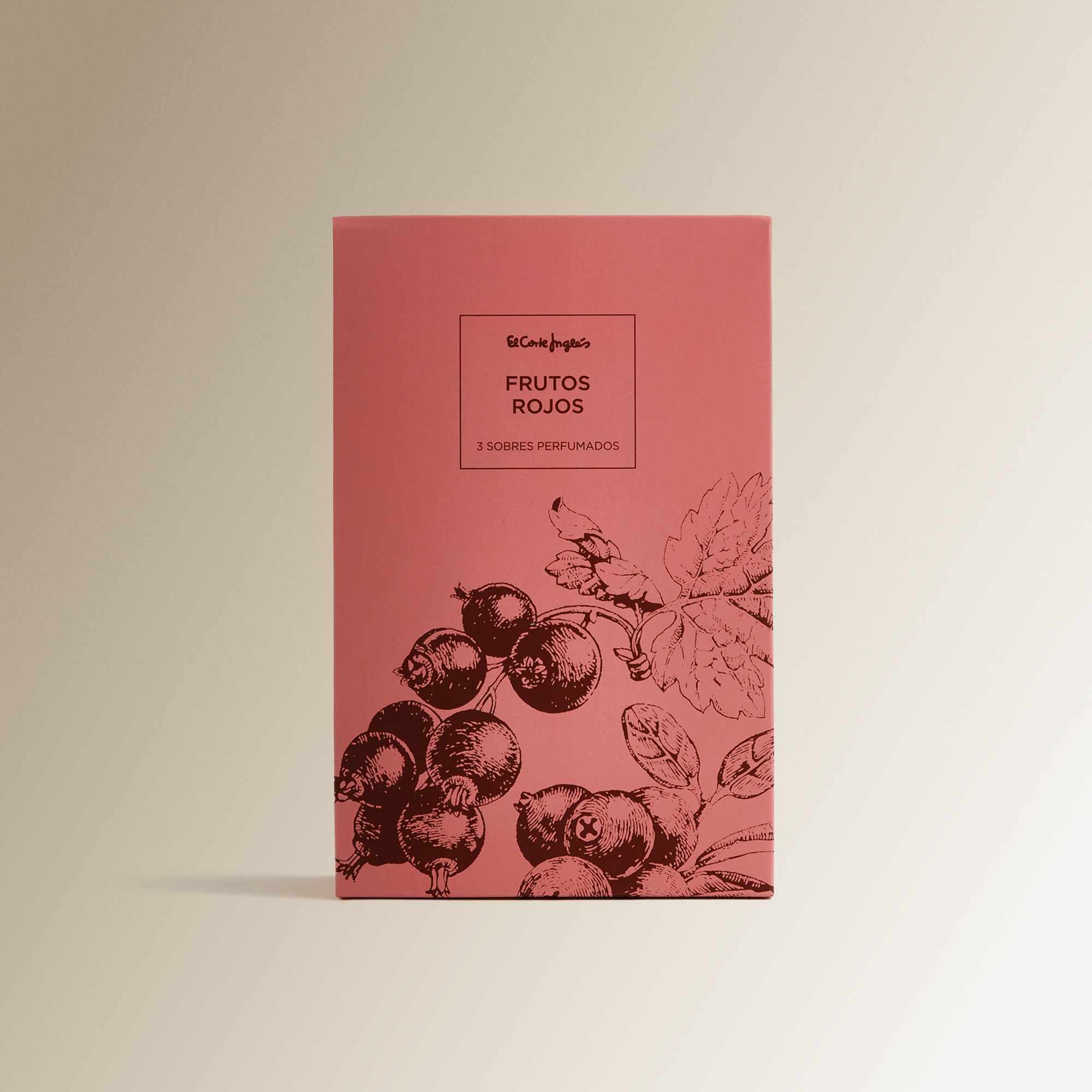 Conjunto de 3 Envelopes Perfumados Frutos Vermelhos Multicolor-4