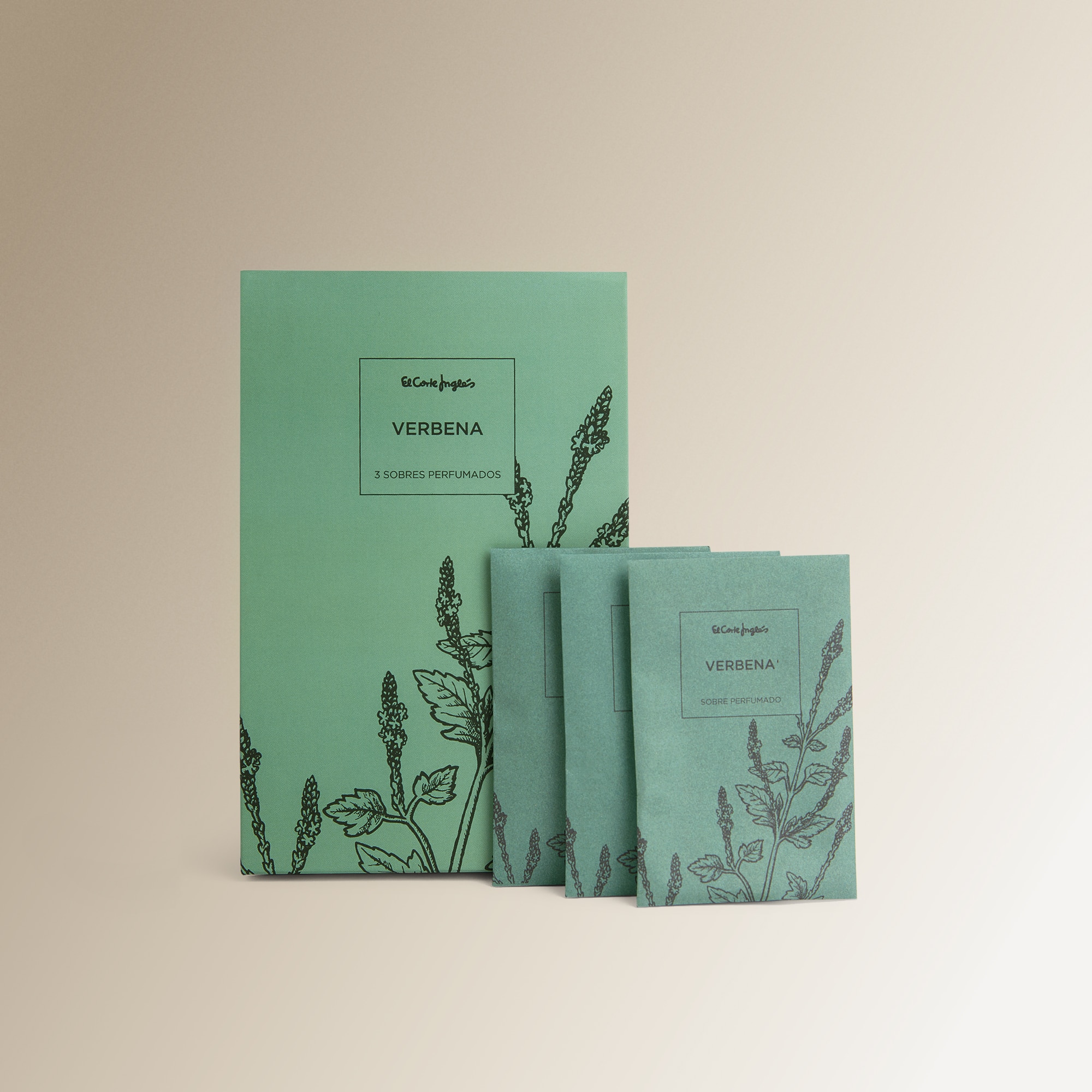 Conjunto de 3 Envelopes Perfumados Verbena 1