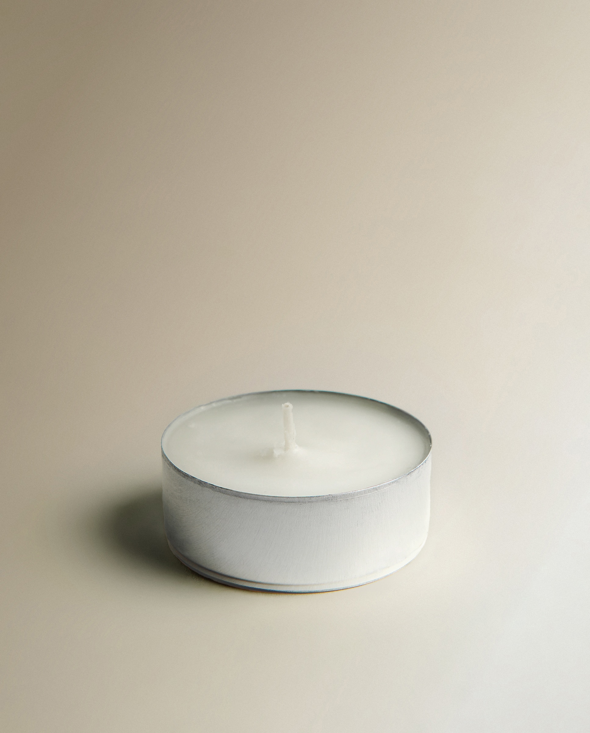 Conjunto de 12 Velas Tealight Branco-2