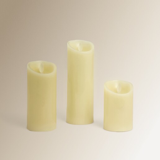 Pack 3 Velas eléctricas Ivory El Corte Inglés