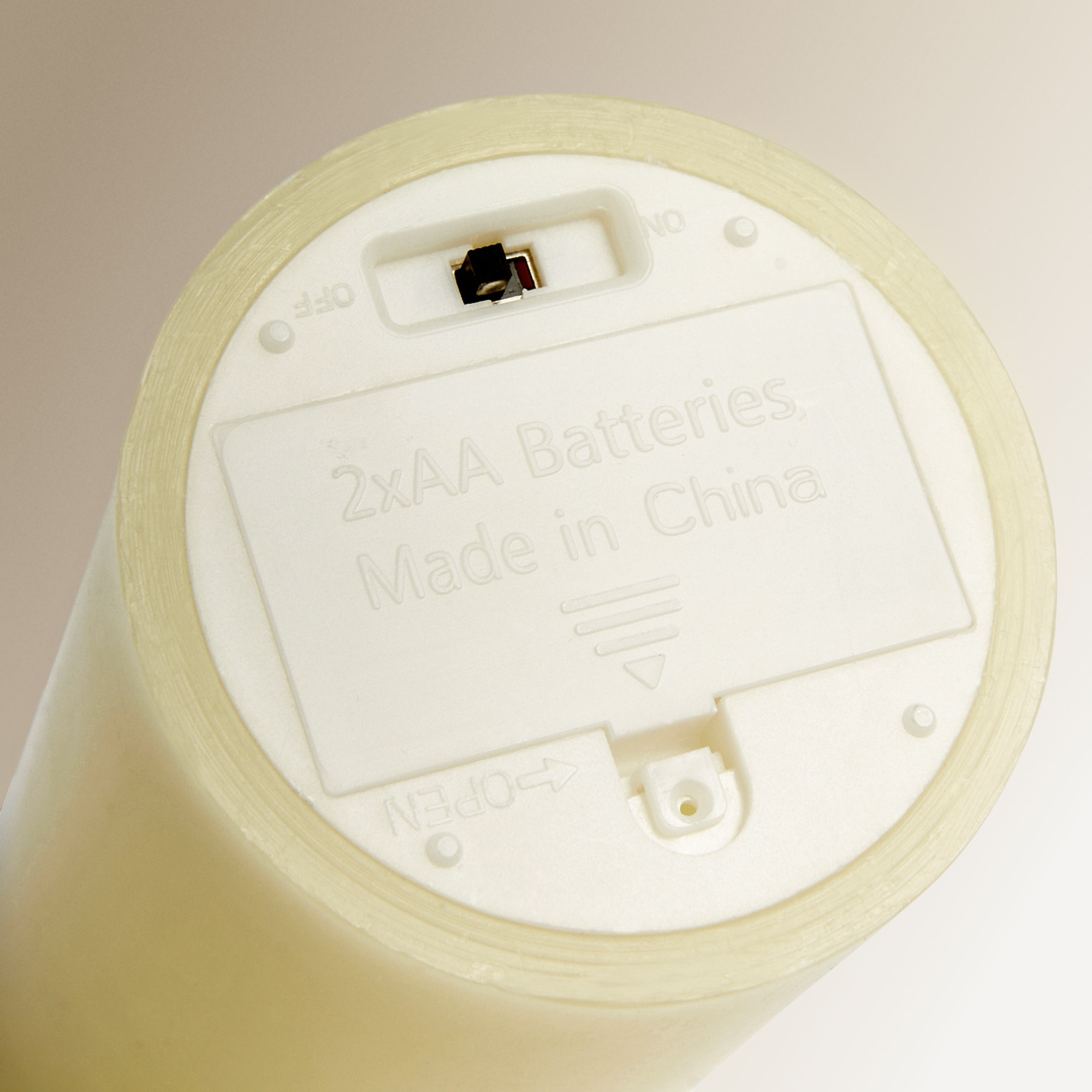 Pack 3 Velas Elétricas Ivory 6