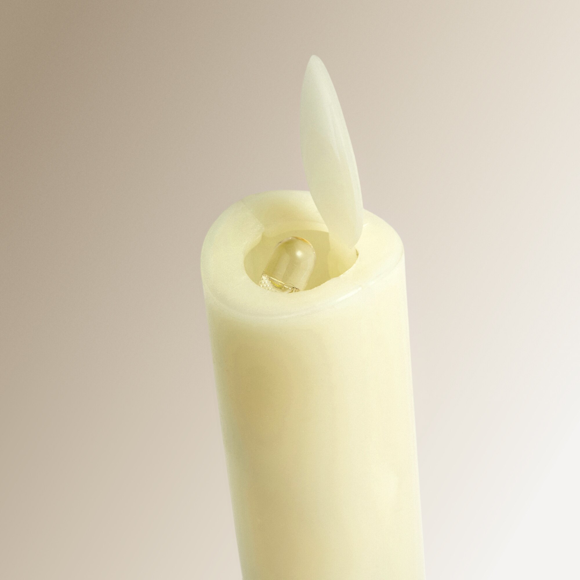 Vela Elétrica Candelabro Ivory - Branco 4