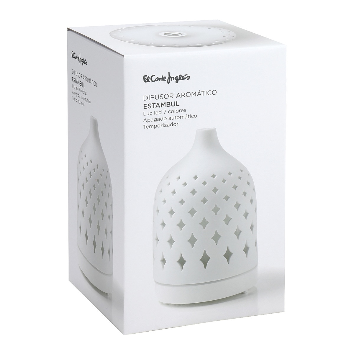 Difusor de aromas eléctrico Árabe El Corte Inglés Branco-5