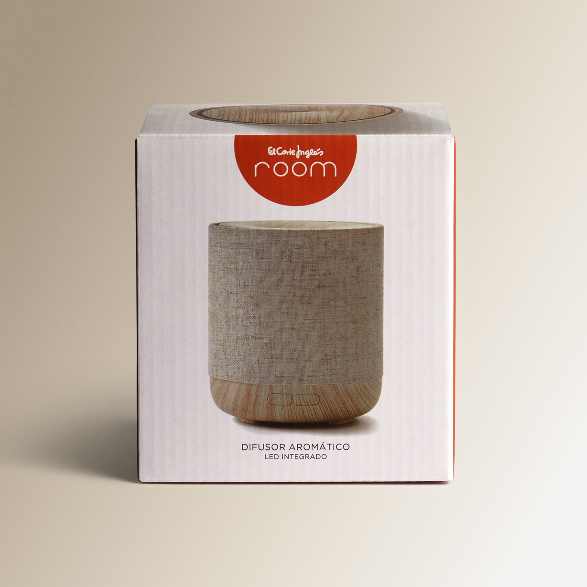 Difusor de Aromas Elétrico com LED Integrado Bege-7