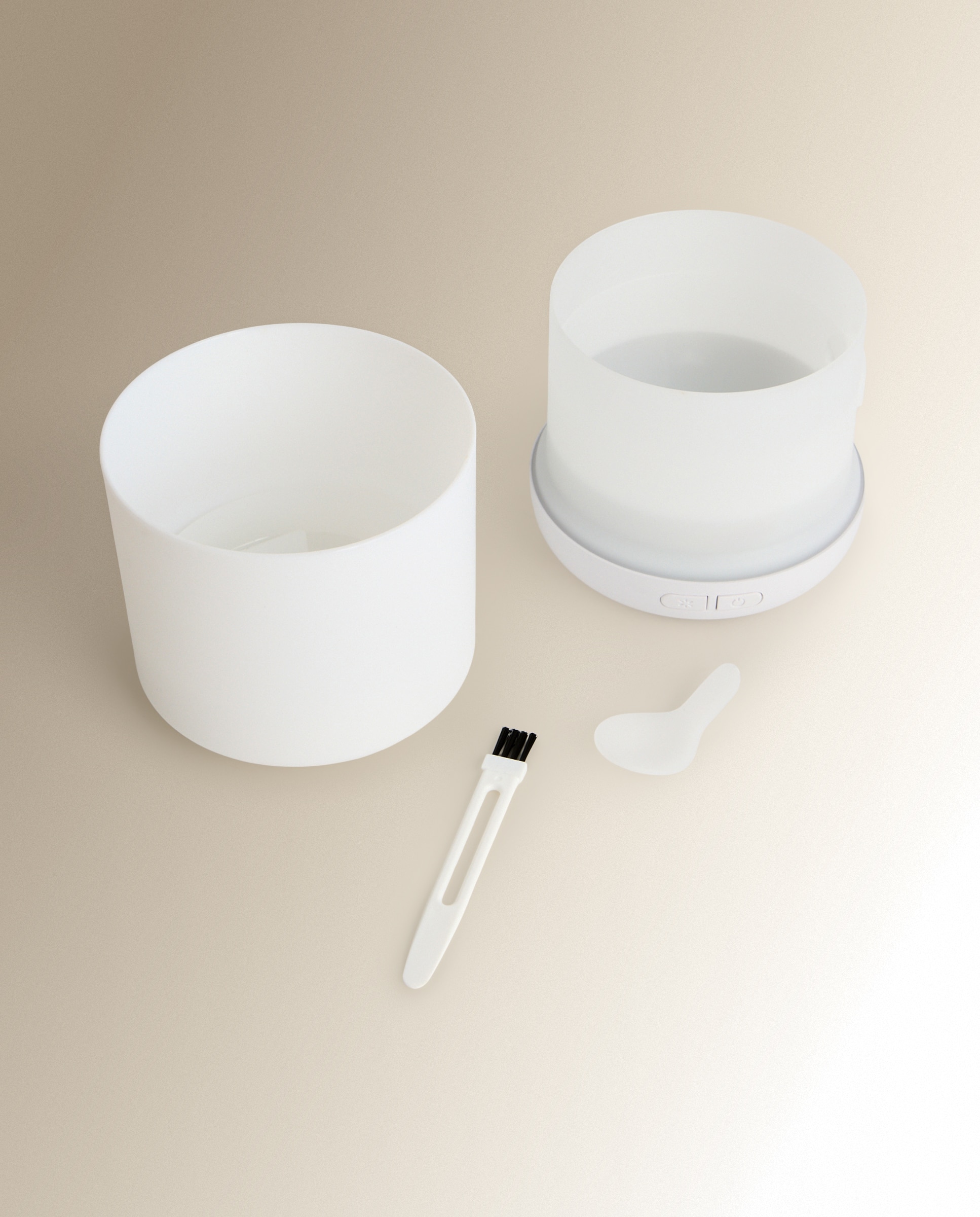 Difusor de aromas eléctrico con luz - Blanco Blanco-5