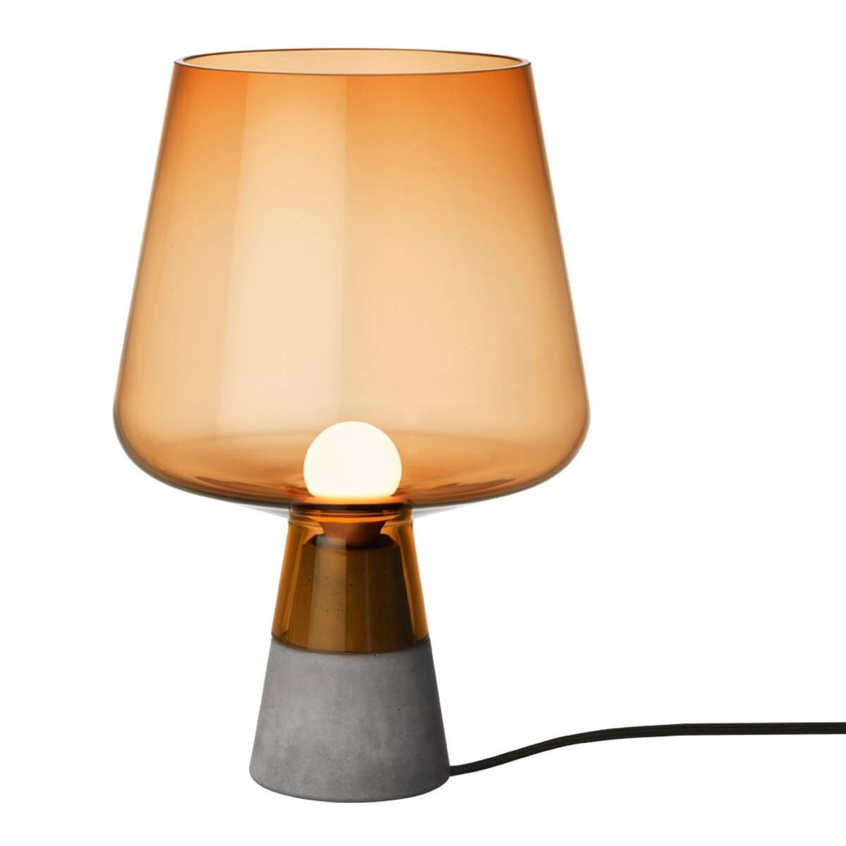 Candeeiro de Mesa Grande Leimu Âmbar-1