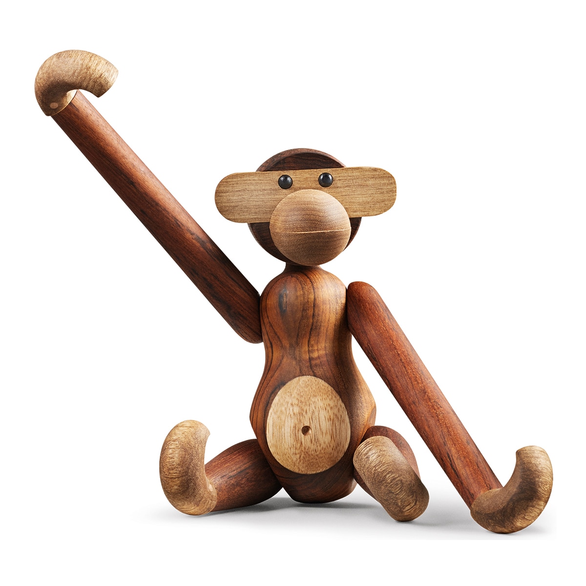 Figura Mono de madera Kay Bojesen Denmark - Teca Grande Teca-2