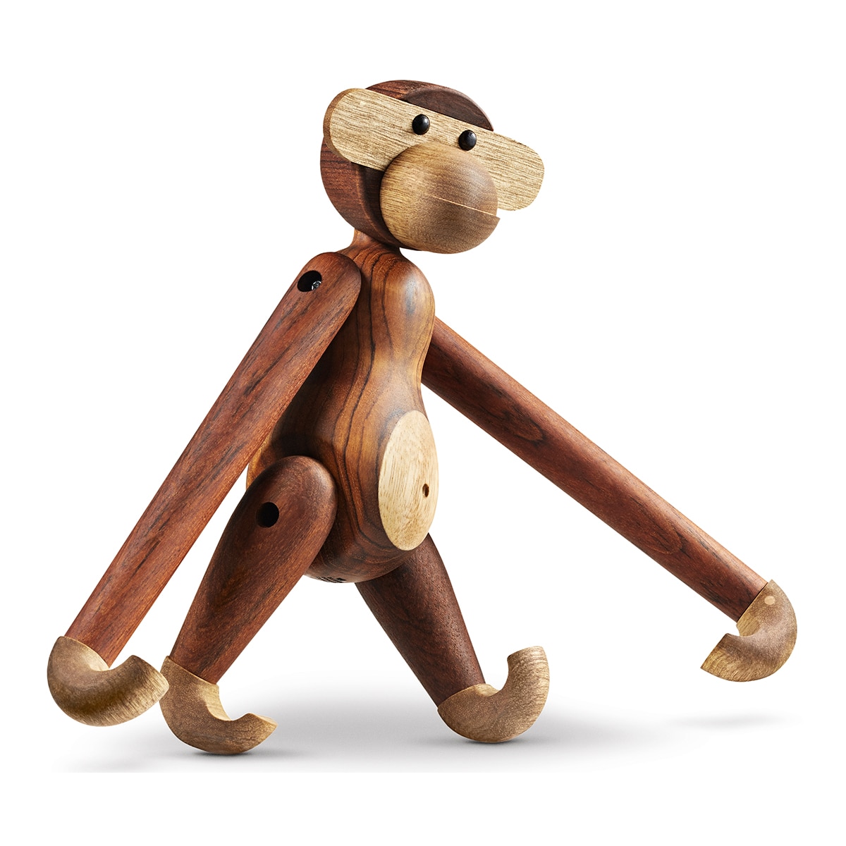 Figura Mono de madera Kay Bojesen Denmark - Teca Grande Teca-4