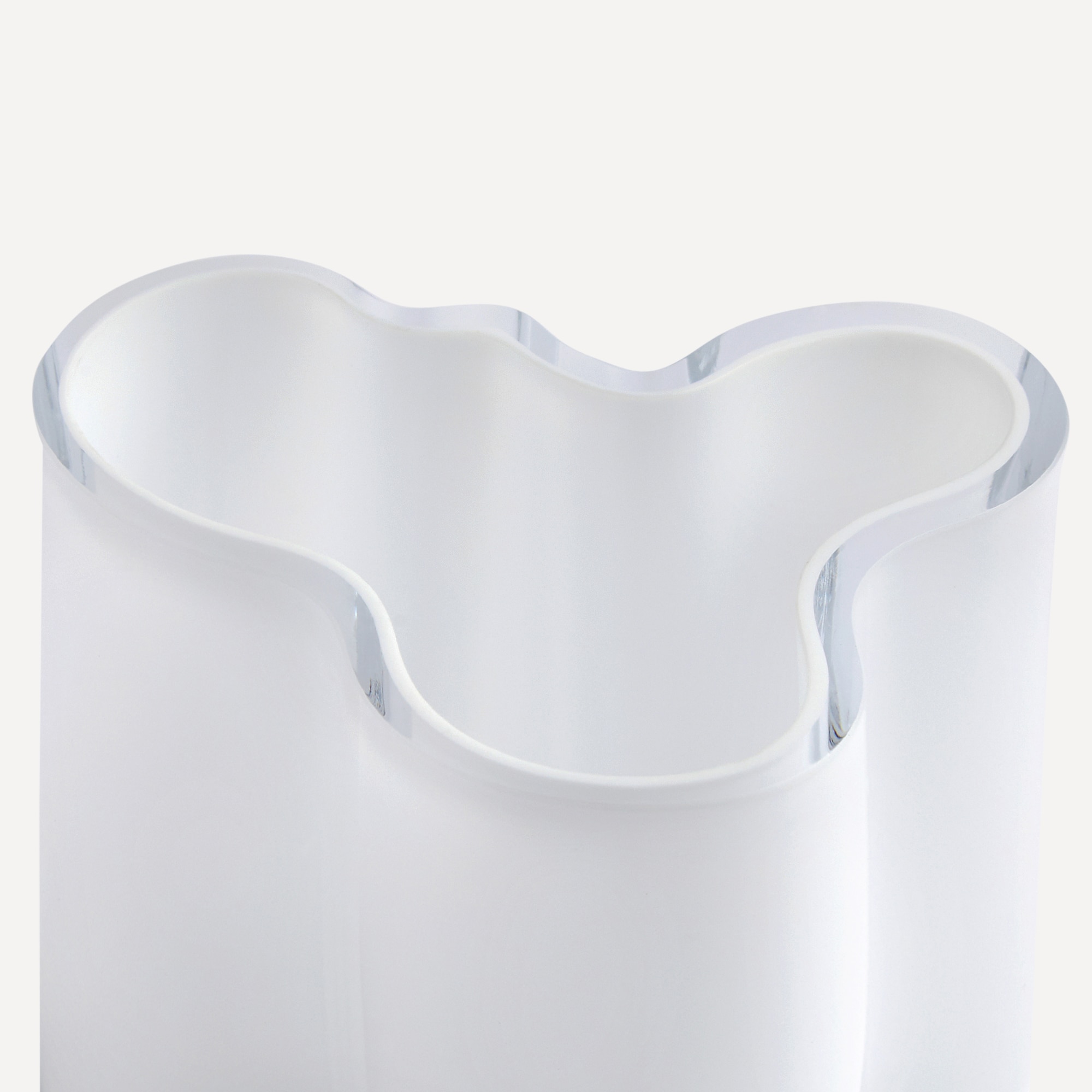 Jarrão Alvar Aalto - Branco Branco-2