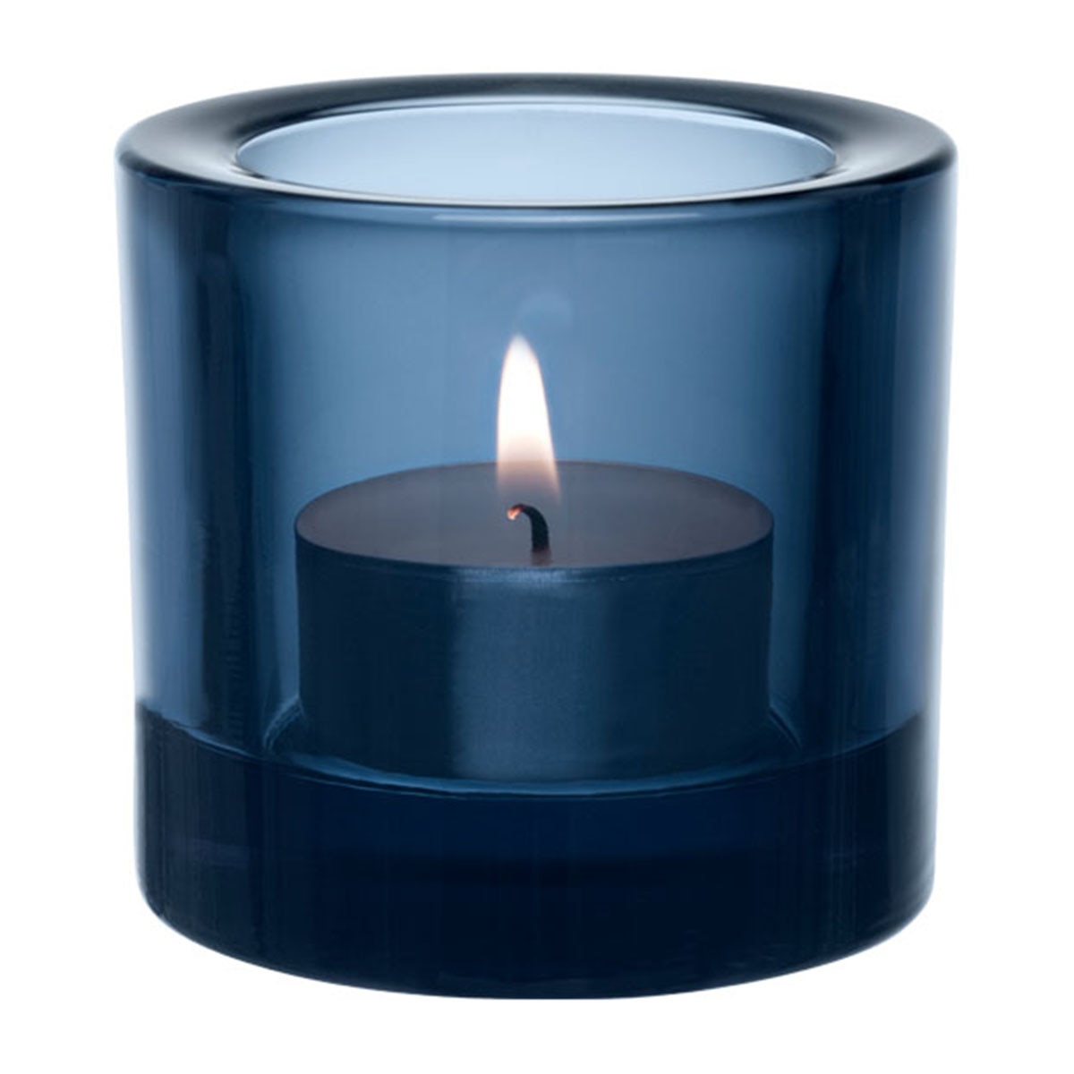 Porta-Velas Tealight Kivi Azul-1