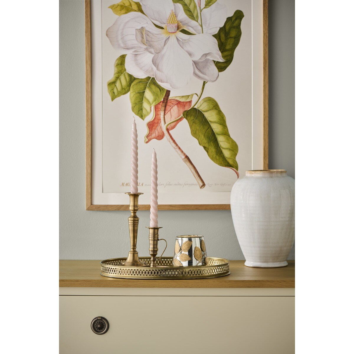 Bandeja decorativa dourada Soldini El Corte Inglés Ouro-6