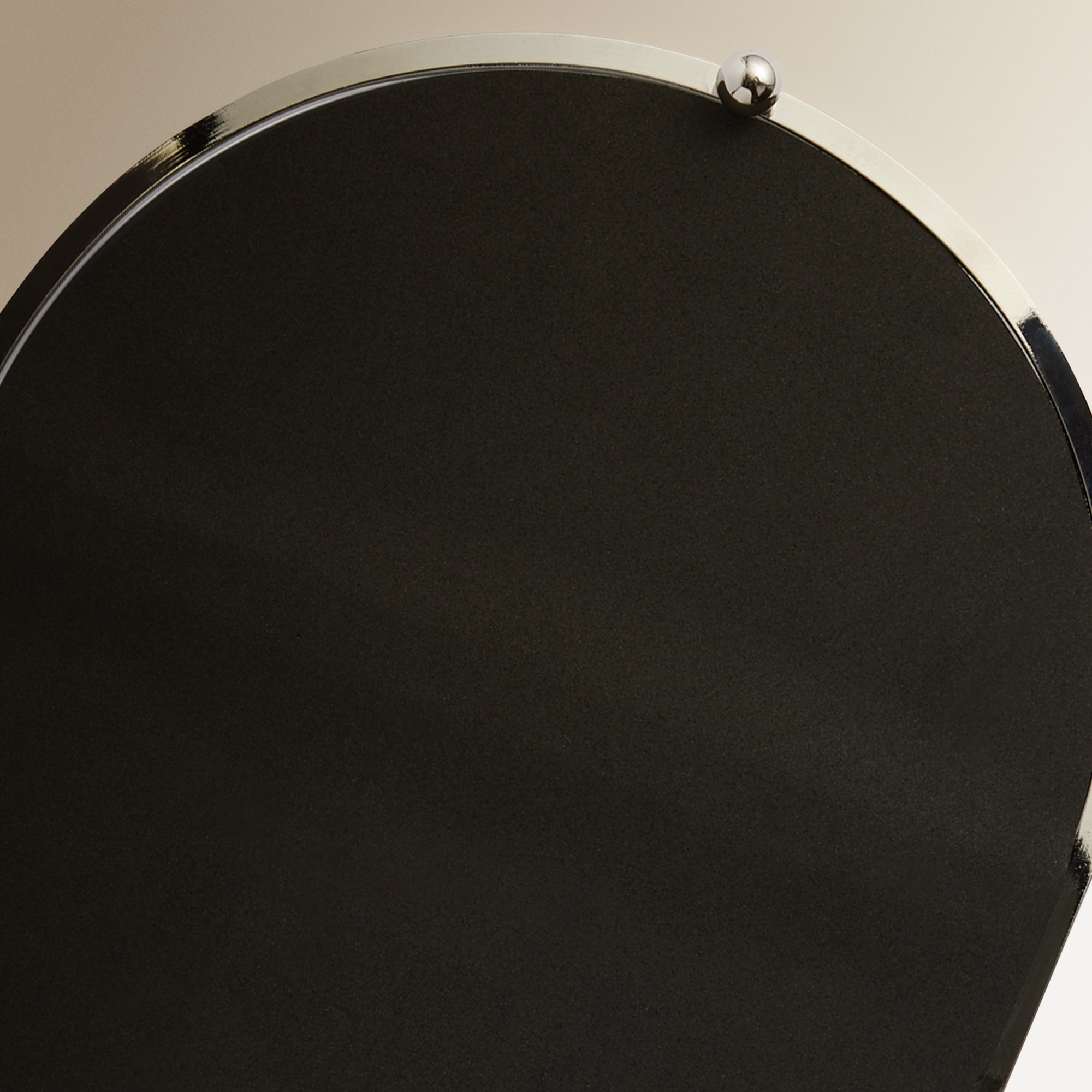 Bandeja de vidro com espelho Kebeli Prata-5