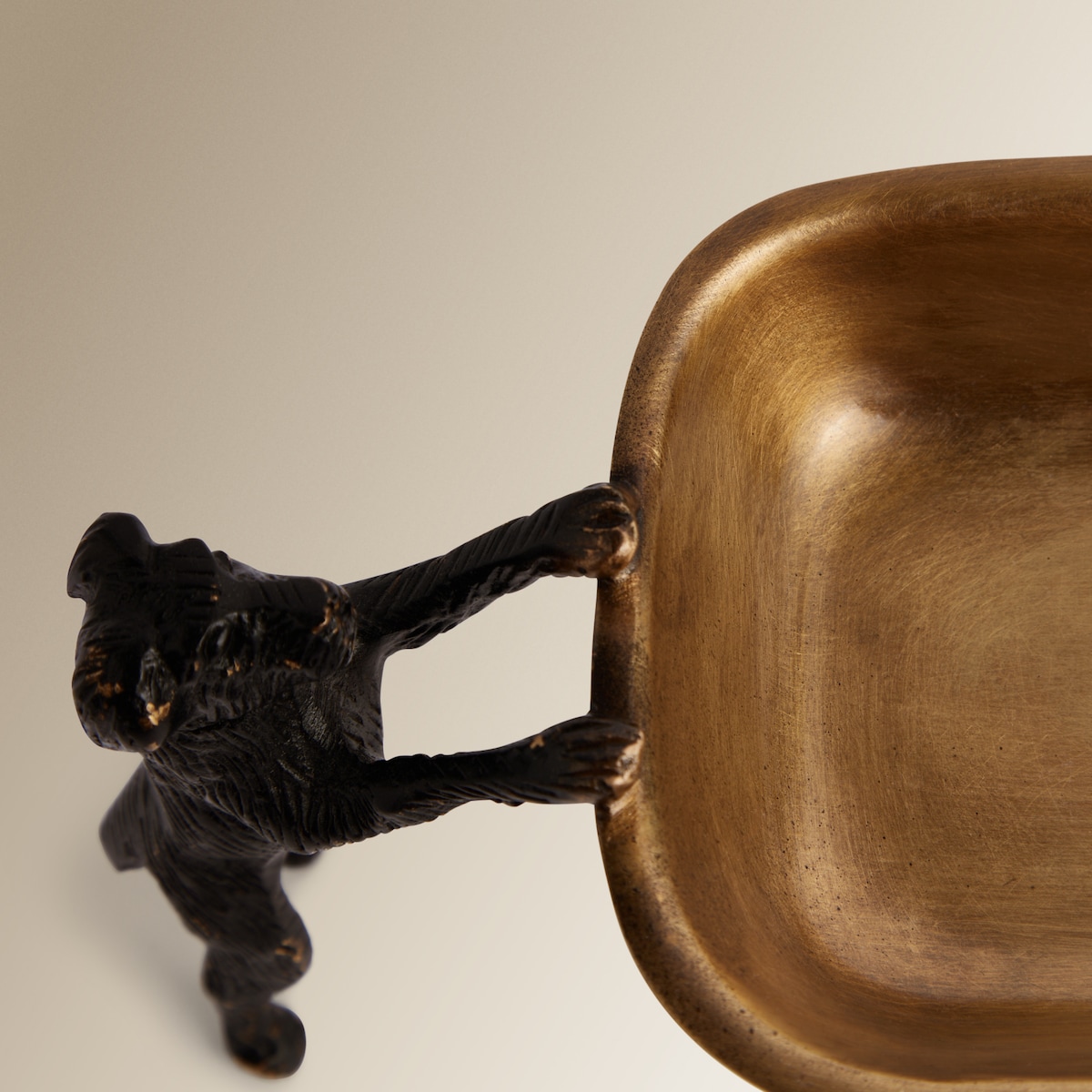 Vaciabolsillos con perritos Terrier El Corte Inglés Oro-5