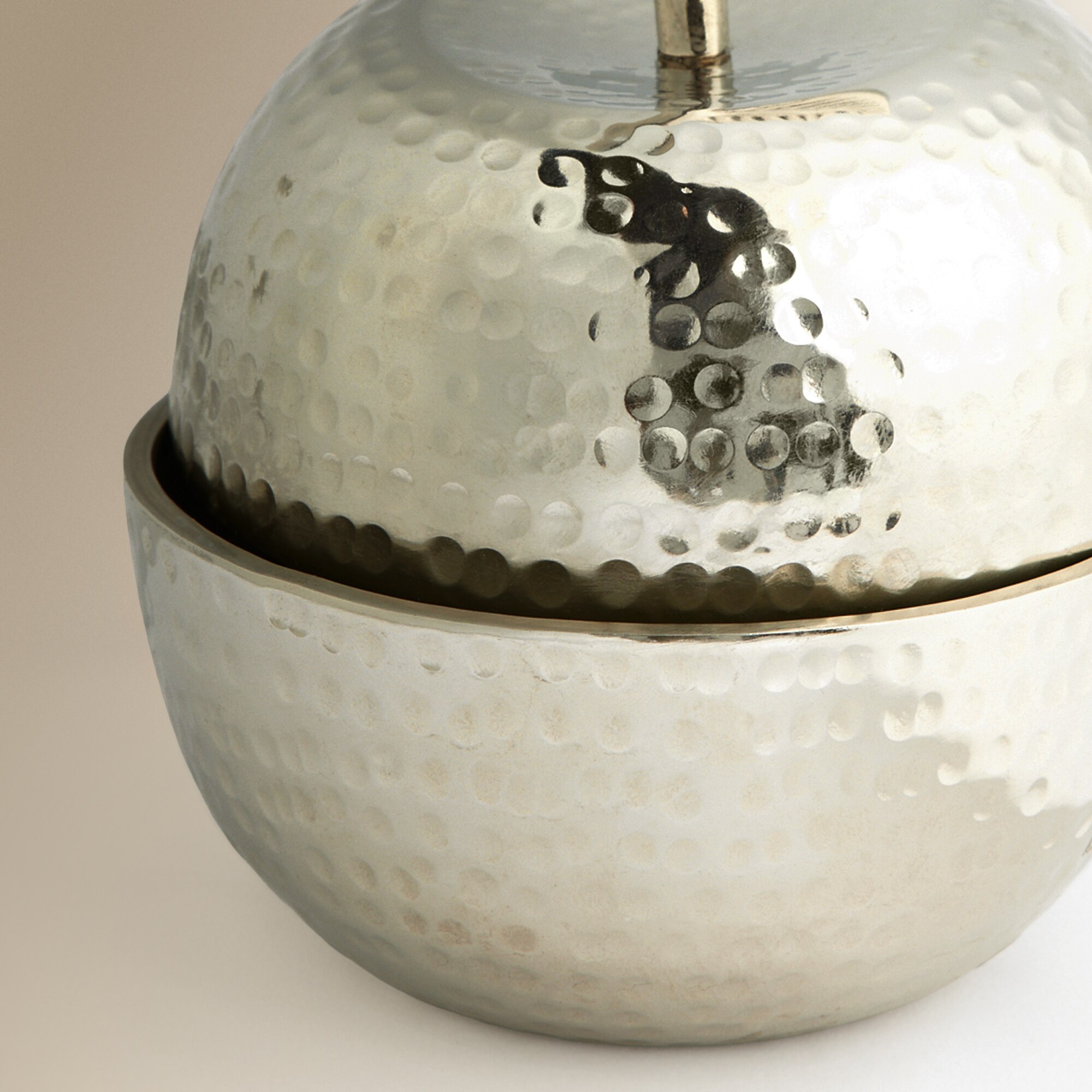 Caixa decorativa Apple El Corte Inglés Prata-2