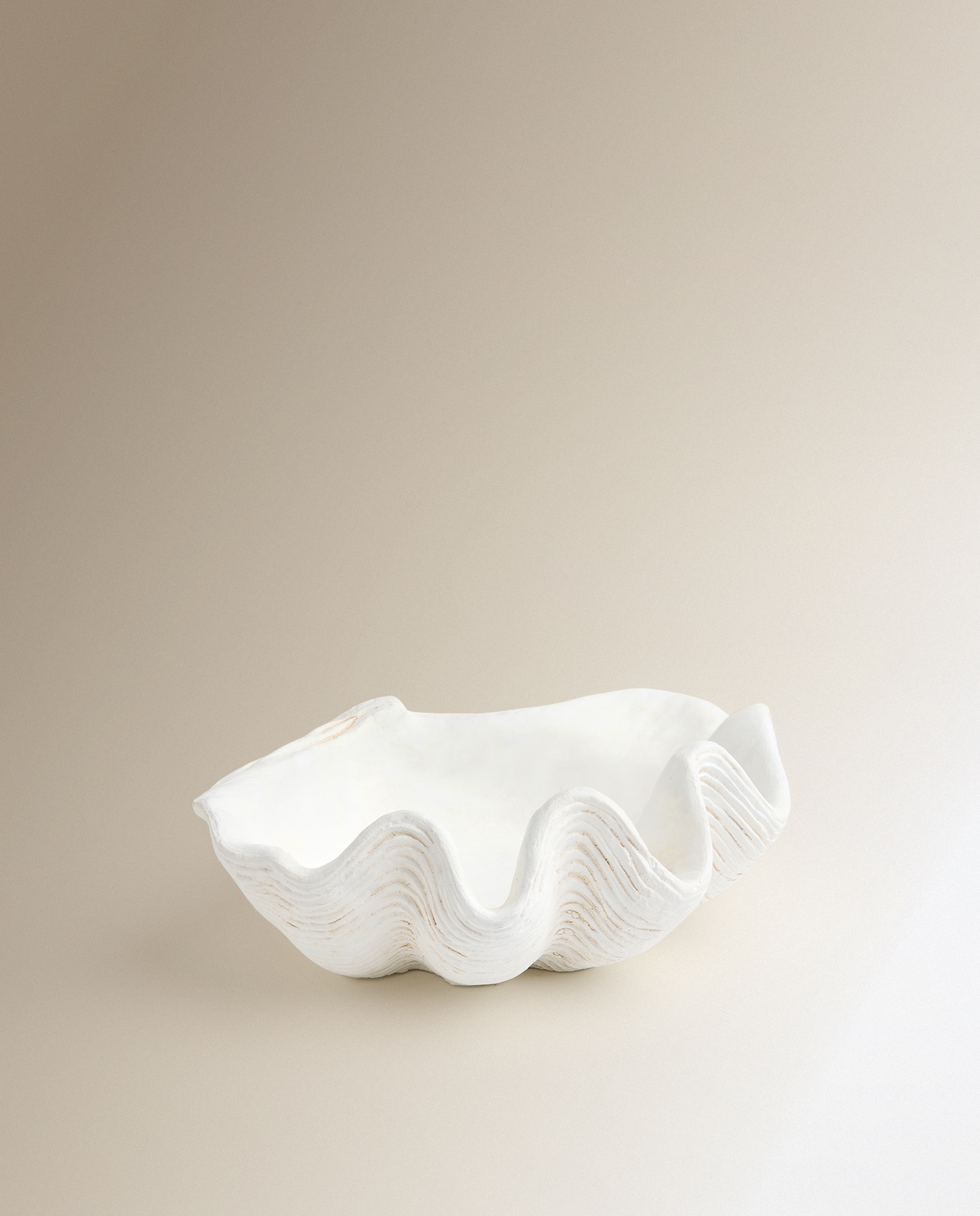 Centro de mesa concha Mikonos El Corte Inglés - Beige Pequeño Beige-2