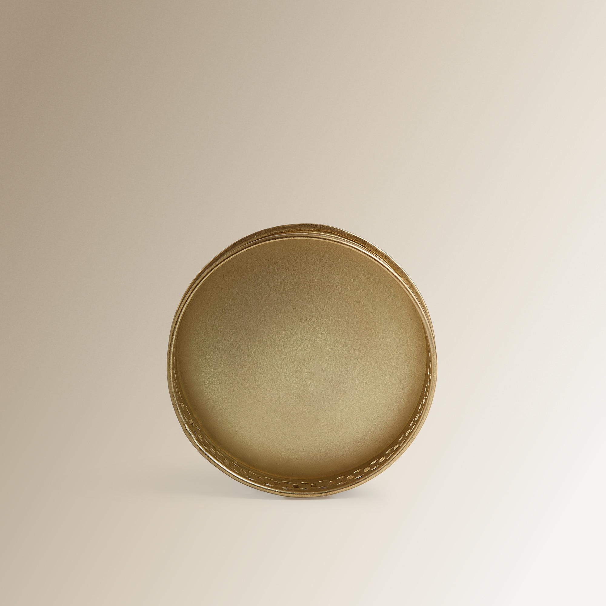 Tabuleiro Decorativo de Ferro Soldini Ouro-2